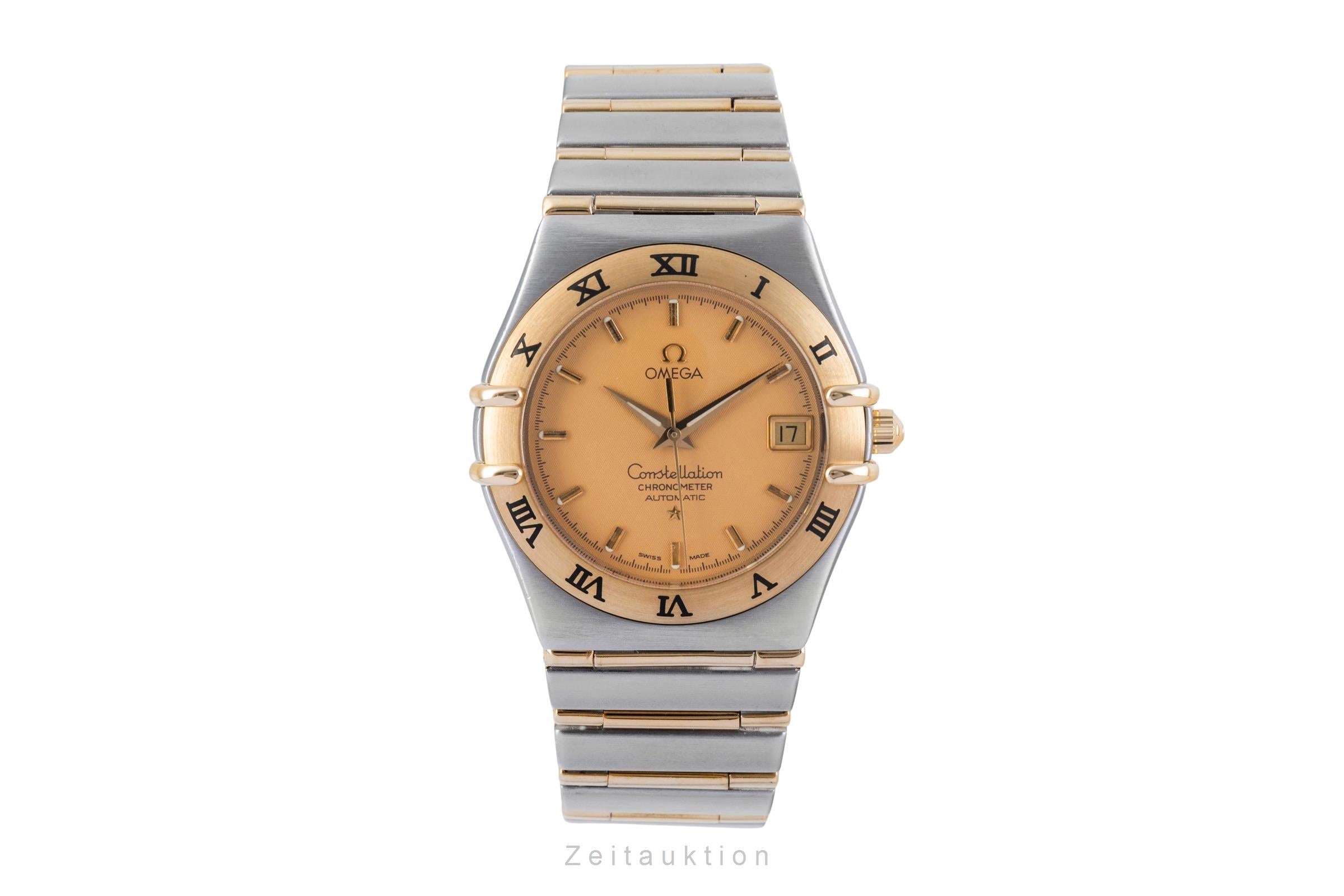 Omega Constellation Stahl / Gold Automatik Herrenuhr Ref. 1302.10.00 368.1201  [2505239]
