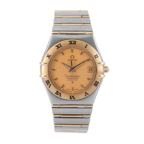 Omega Constellation Stahl / Gold Automatik Herrenuhr Ref. 1302.10.00 368.1201  [2505239]
