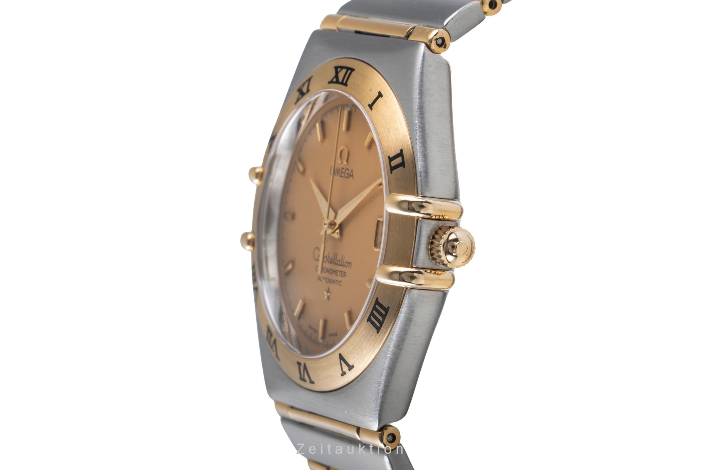 Omega Constellation Stahl / Gold Automatik Herrenuhr Ref. 1302.10.00 368.1201  [2505239]