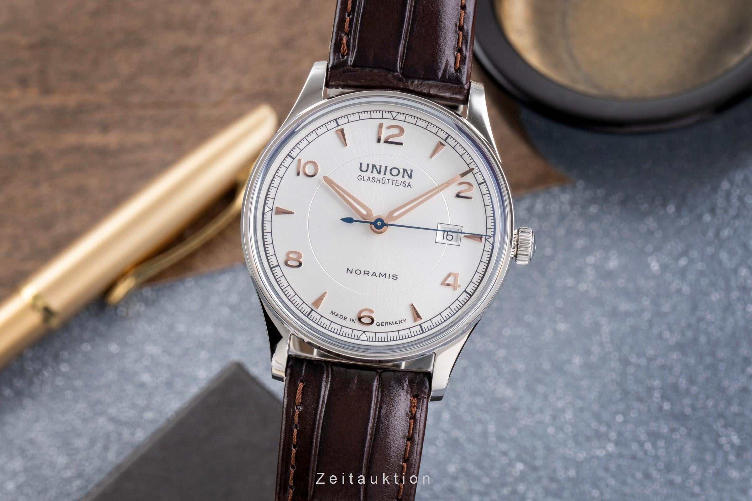 Union Glashütte Noramis acier automatique montre pour hommes D016.407.16.037.01  [2505240]