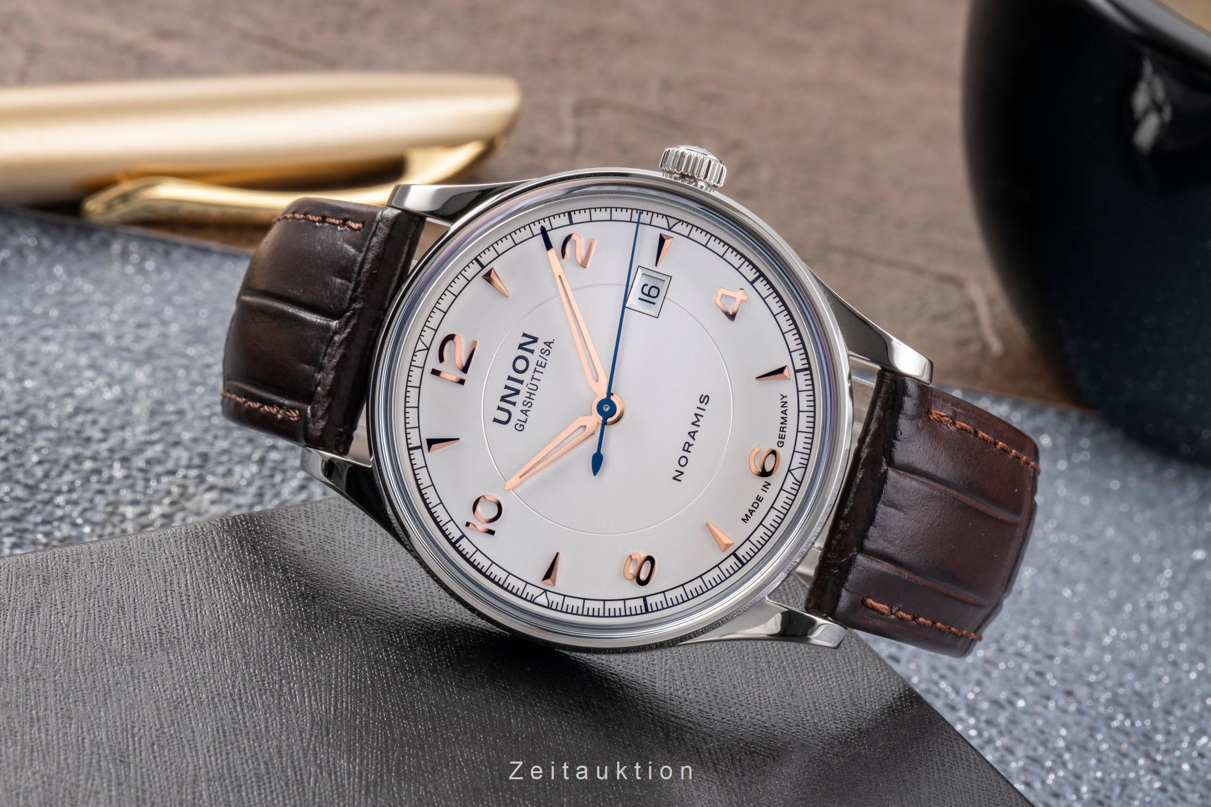 Union Glashütte Noramis steel automatic men's watch D016.407.16.037.01  [2505240]