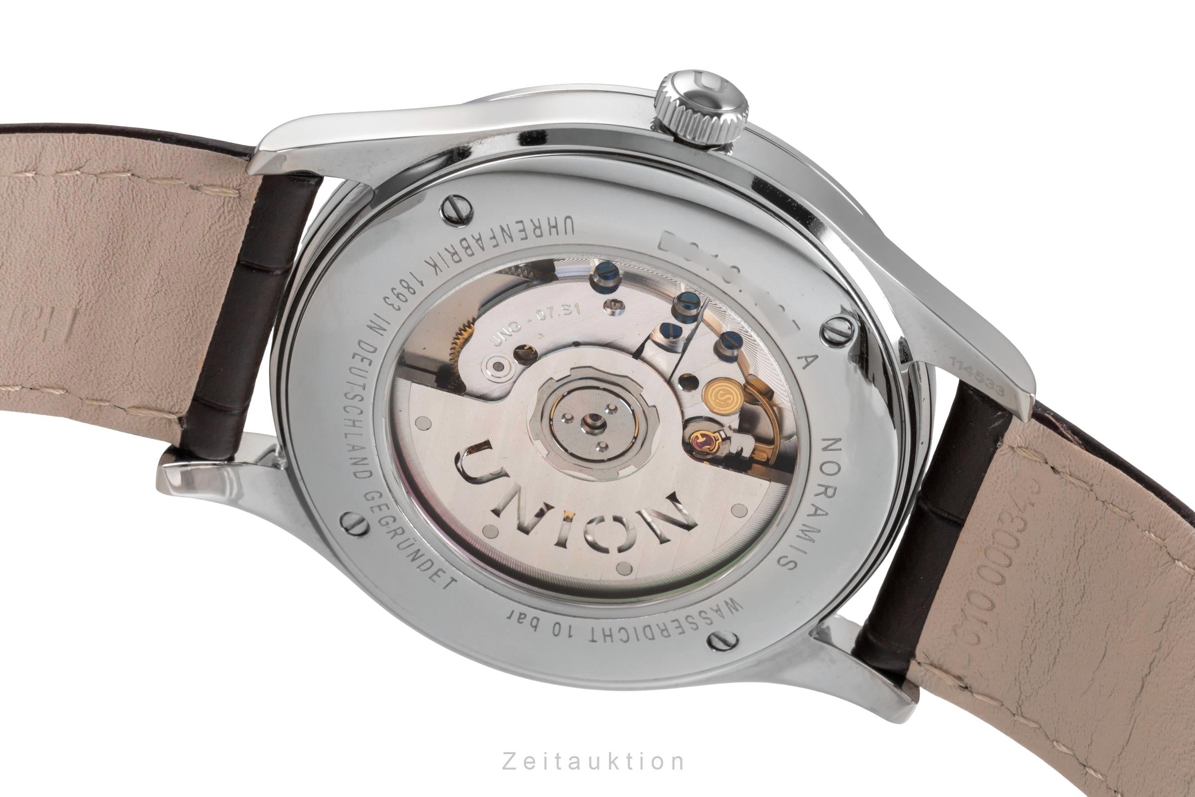 Union Glashütte Noramis steel automatic men's watch D016.407.16.037.01  [2505240]