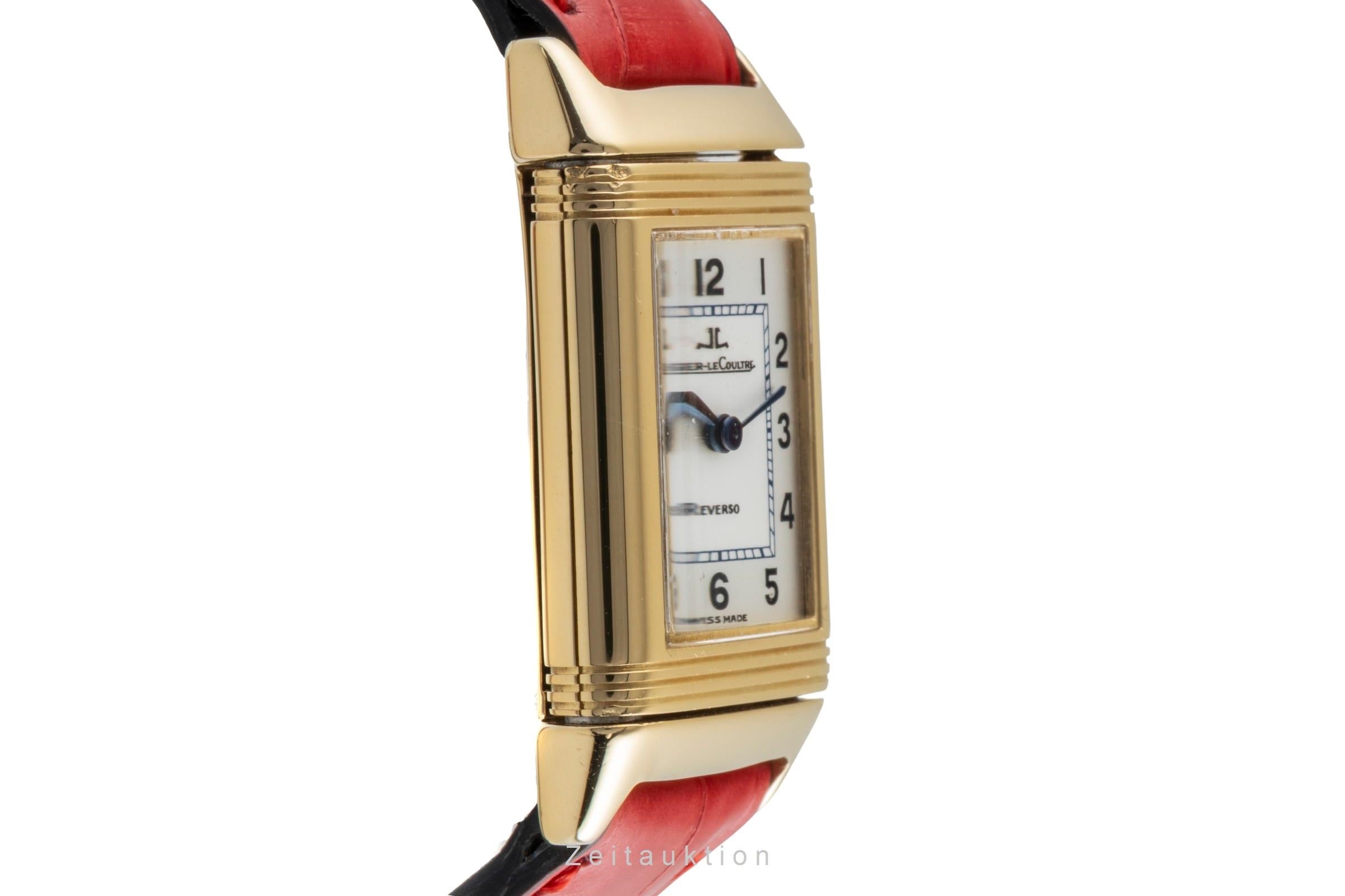 Jaeger LeCoultre Reverso oro 18 ct quarzo orologio da donna 260.1.08   Q2611120  [2505242]