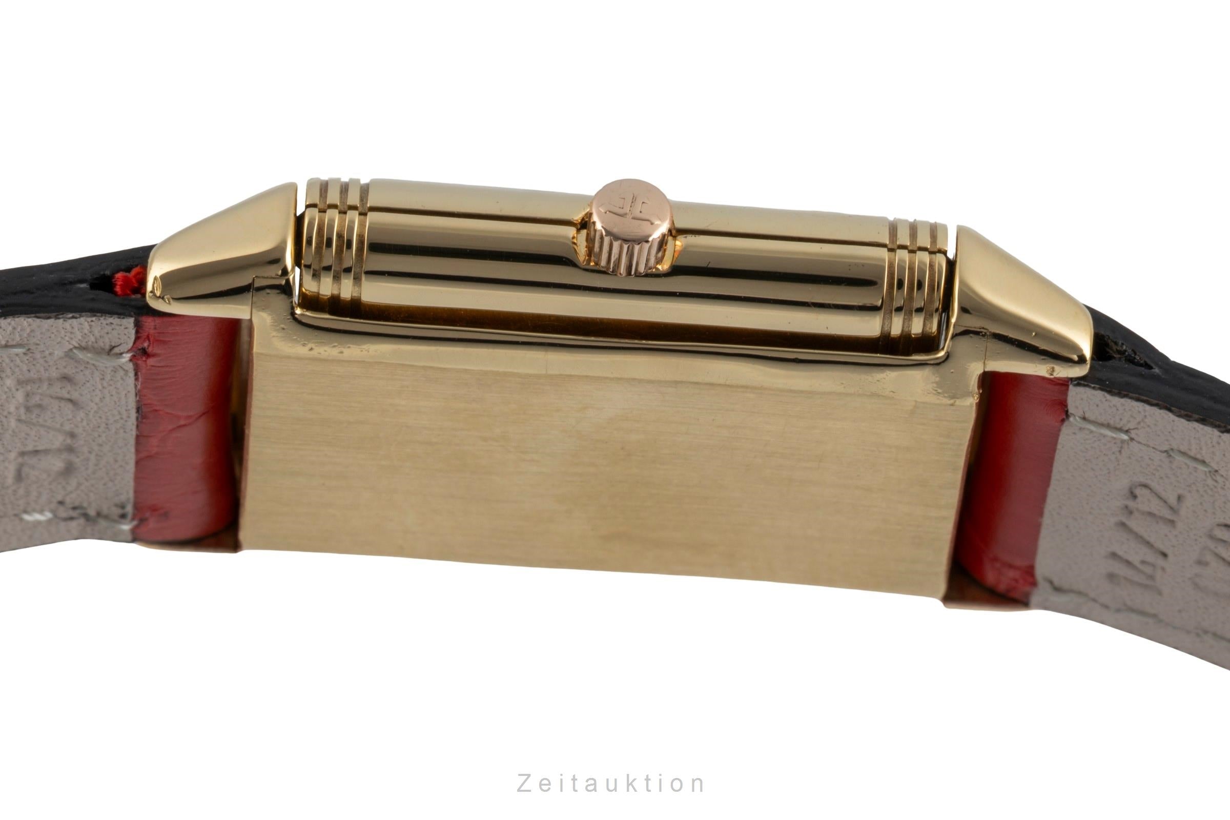 Jaeger LeCoultre Reverso oro 18 ct quarzo orologio da donna 260.1.08   Q2611120  [2505242]