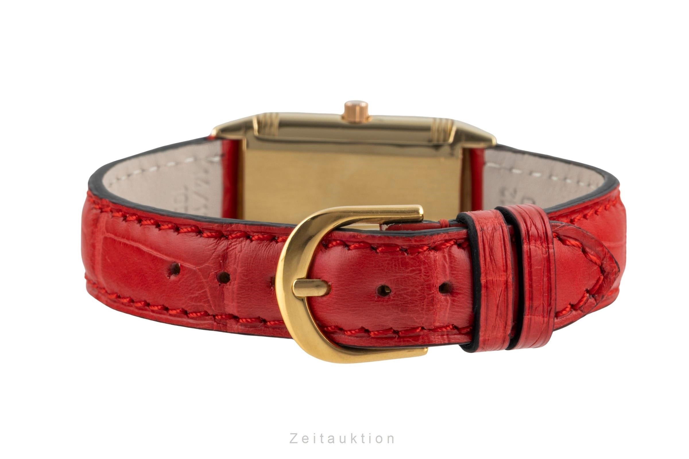 Jaeger LeCoultre Reverso oro 18 ct quarzo orologio da donna 260.1.08   Q2611120  [2505242]