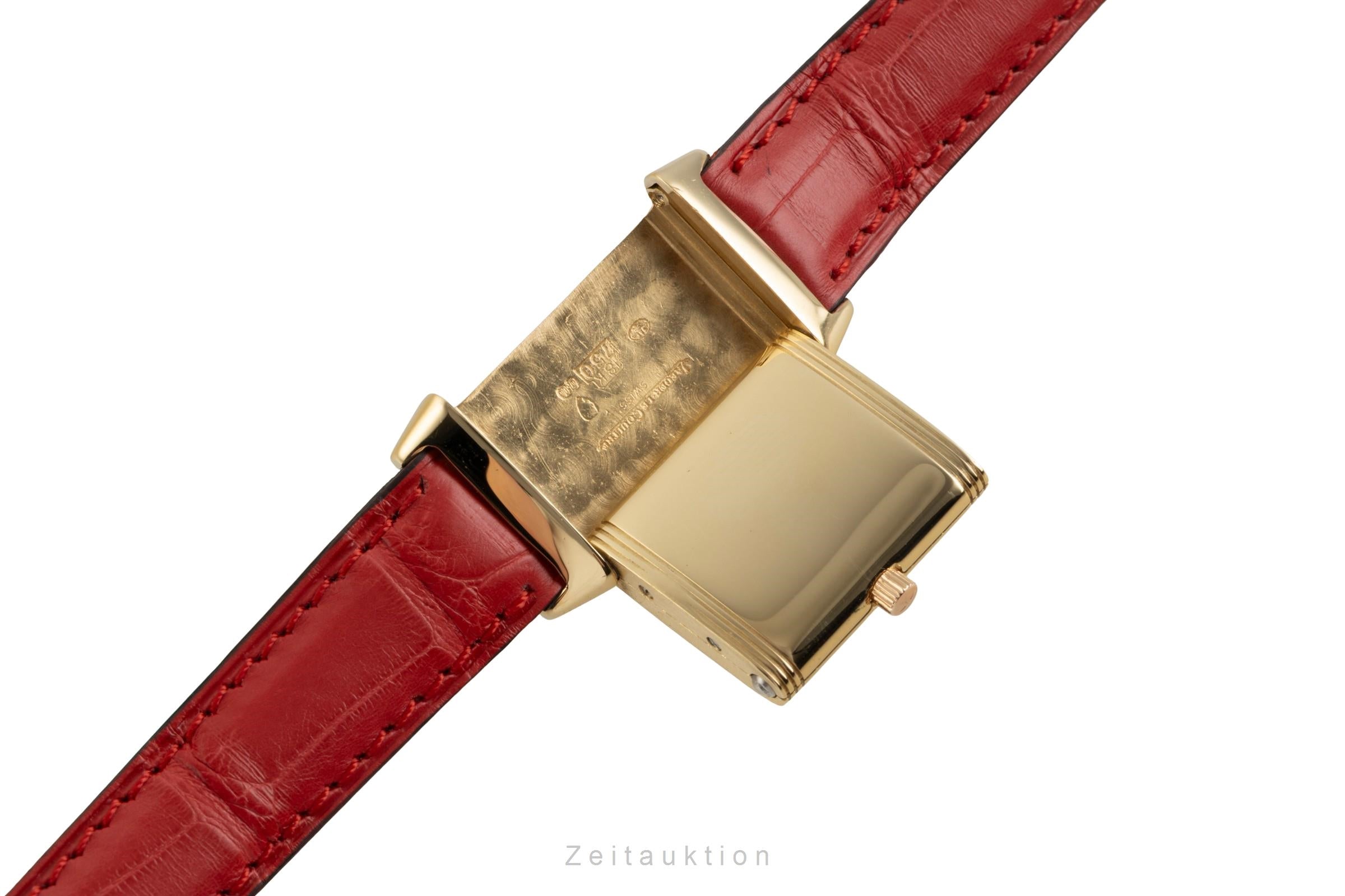 Jaeger LeCoultre Reverso 18 ct gold quartz women's watch 260.1.08   Q2611120  [2505242]