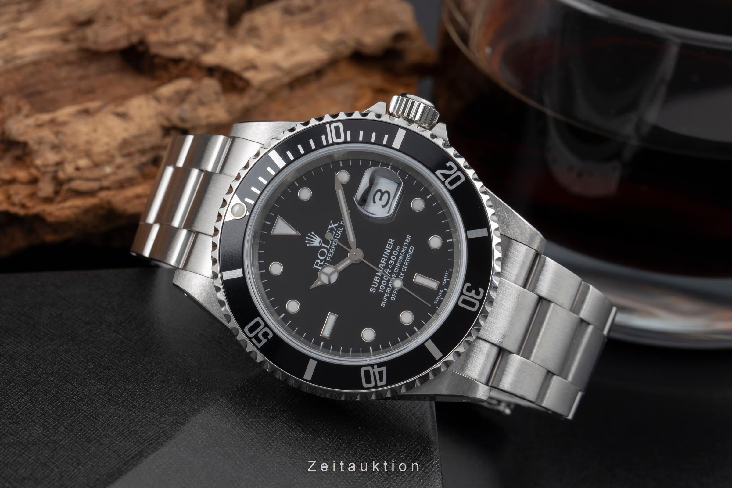Rolex Submariner steel automatic men's watch 16610  [2505244]