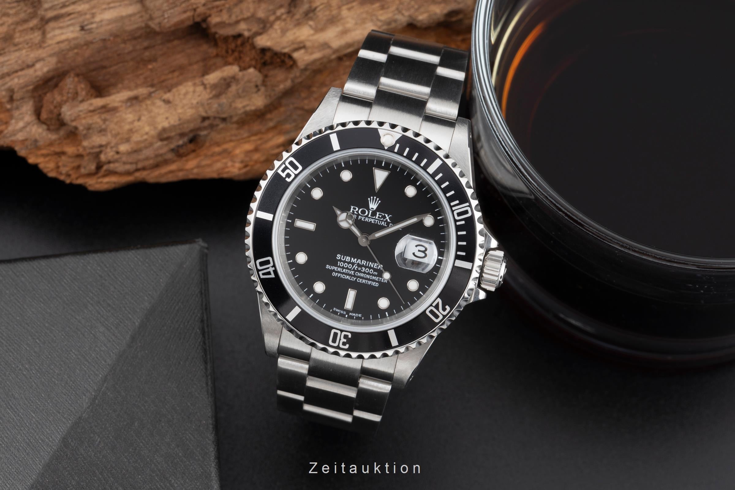 Rolex Submariner steel automatic men's watch 16610  [2505244]