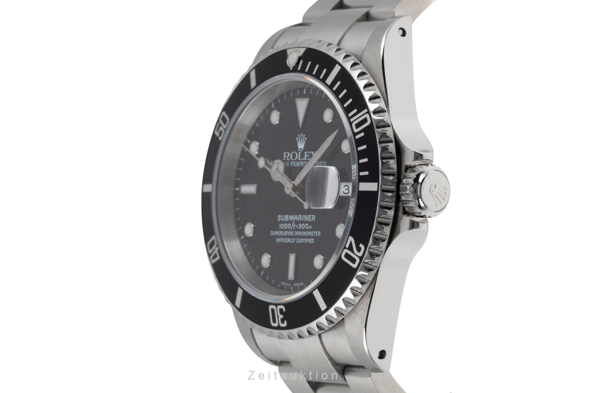 Rolex Submariner steel automatic men's watch 16610  [2505244]