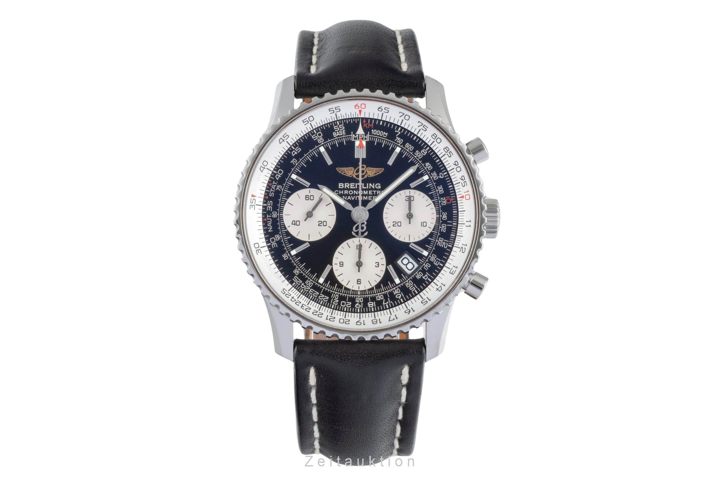 Breitling Navitimer chronographe acier automatique montre pour hommes A23322  [2505245]
