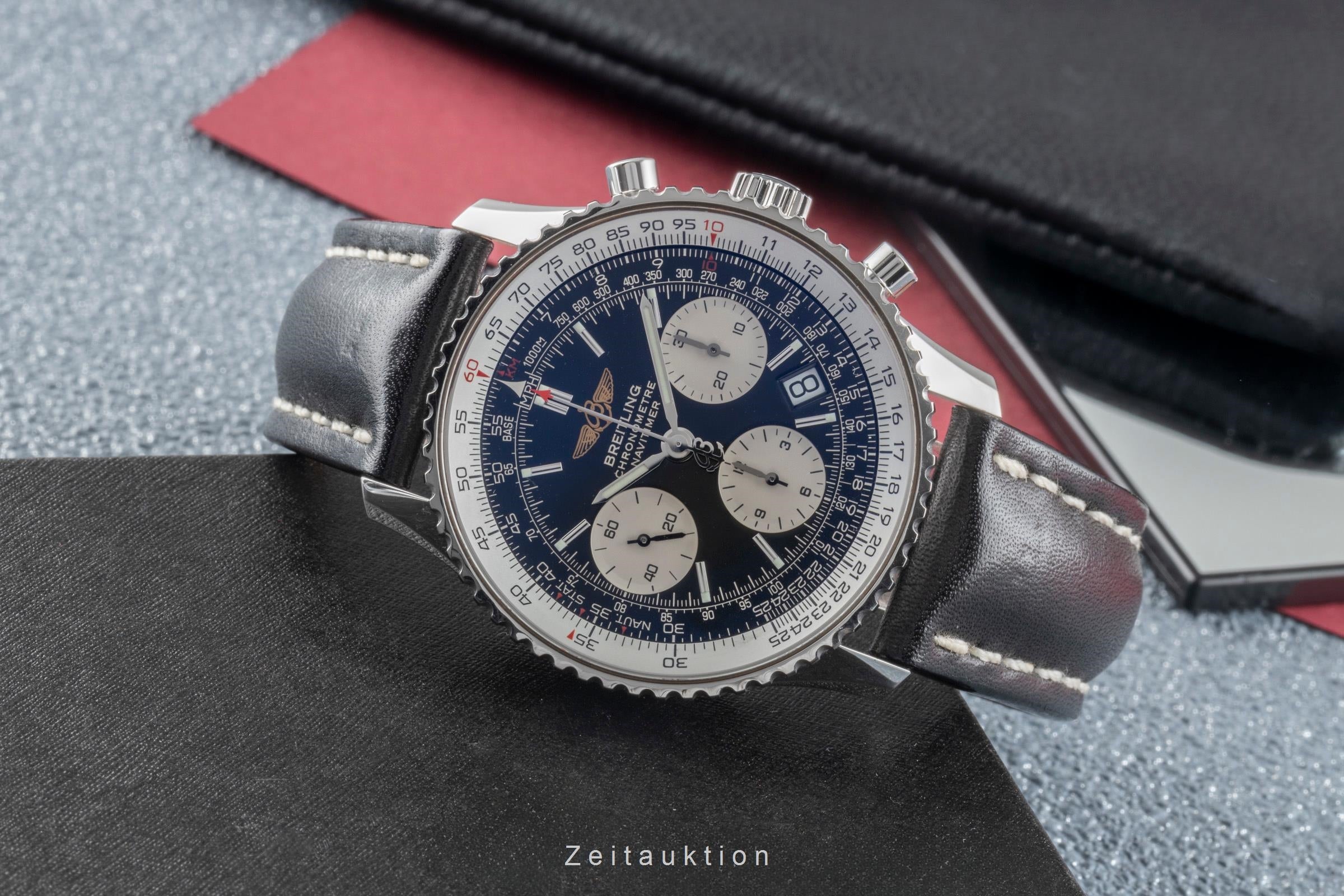 Breitling Navitimer chronograph steel automatic Kal. B23 Ref