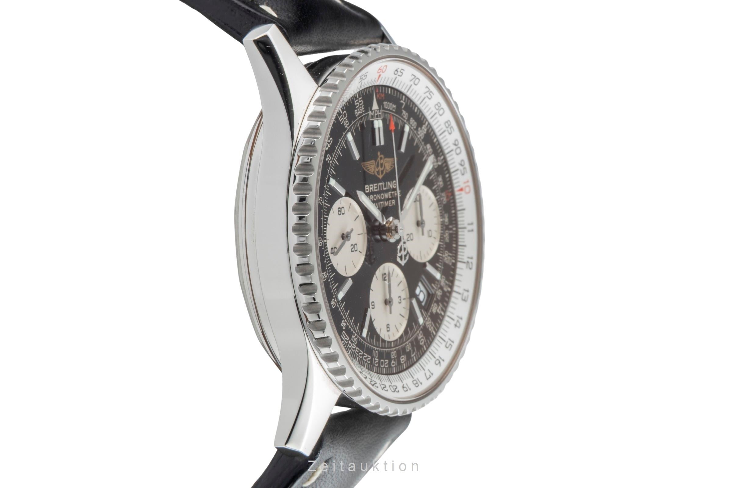 Breitling Navitimer chronograph steel automatic Kal. B23 Ref