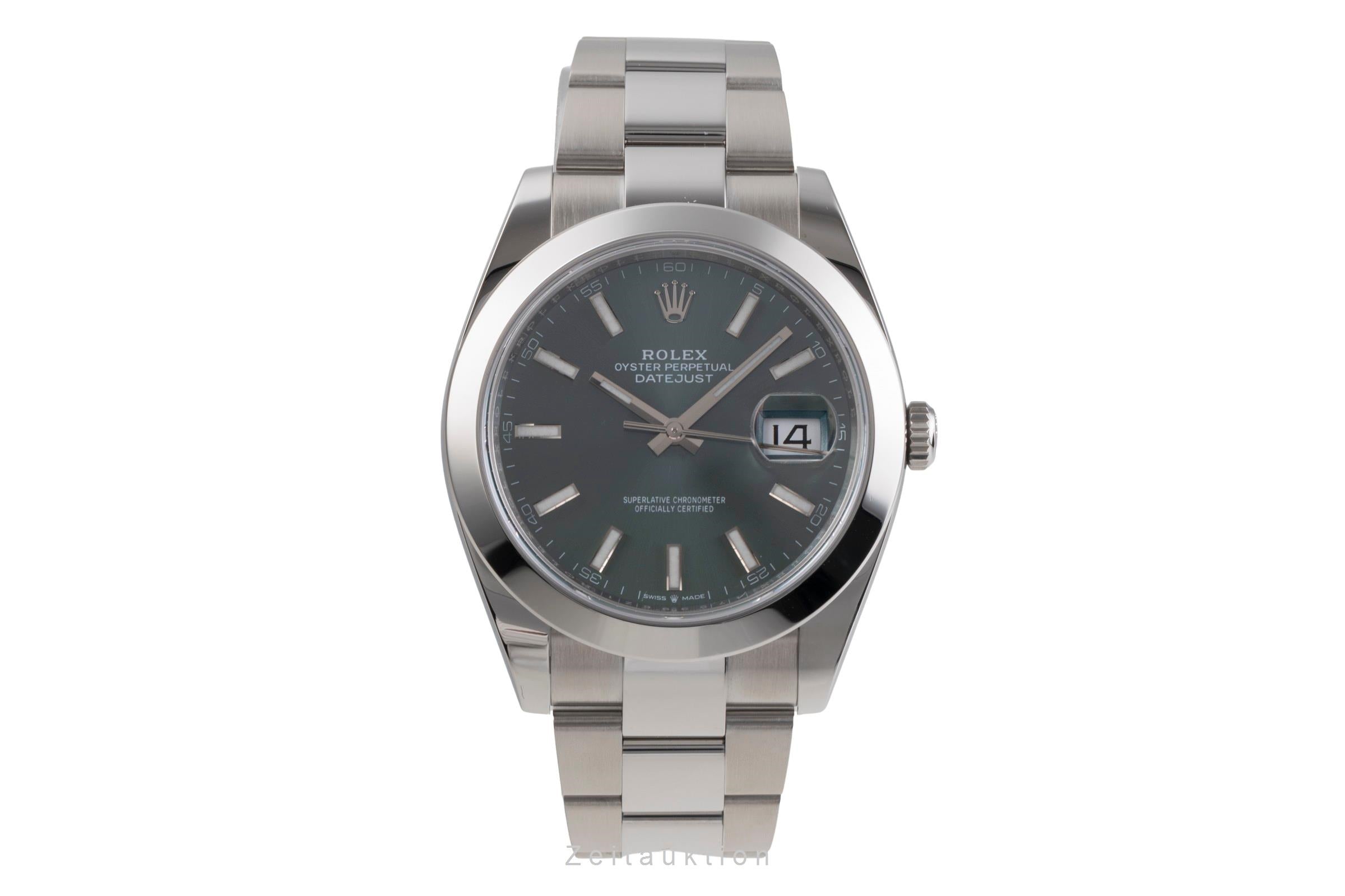 Rolex Datejust steel automatic men's watch 126300  [2505246]