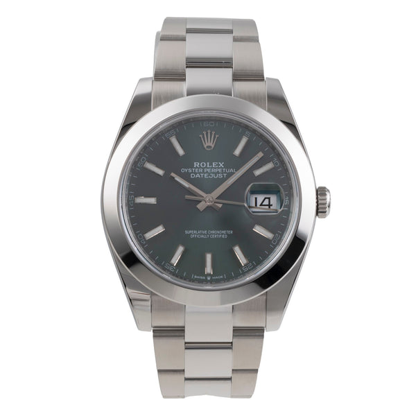 Rolex Datejust steel automatic men's watch 126300  [2505246]