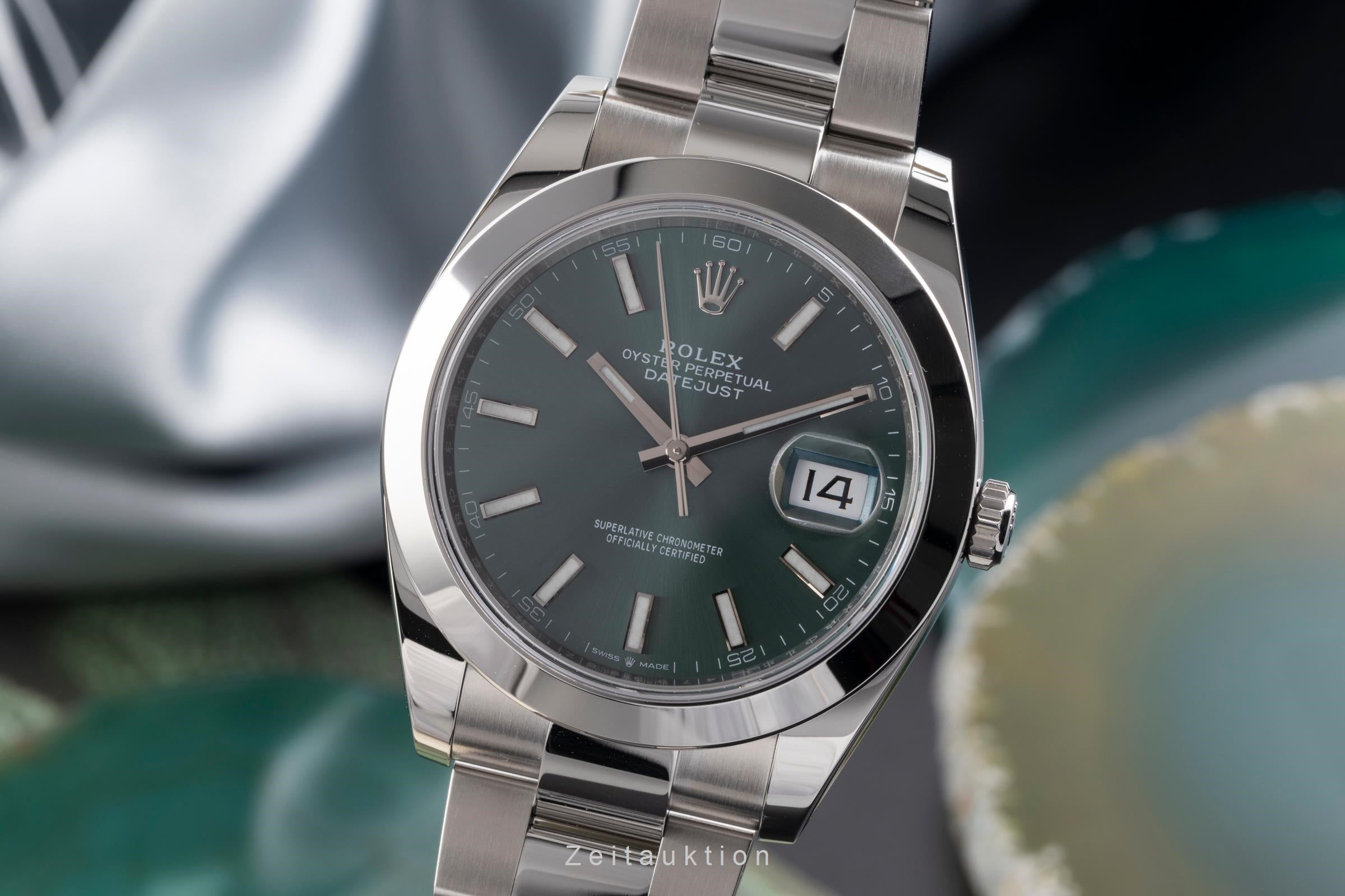 Rolex Datejust steel automatic men's watch 126300  [2505246]