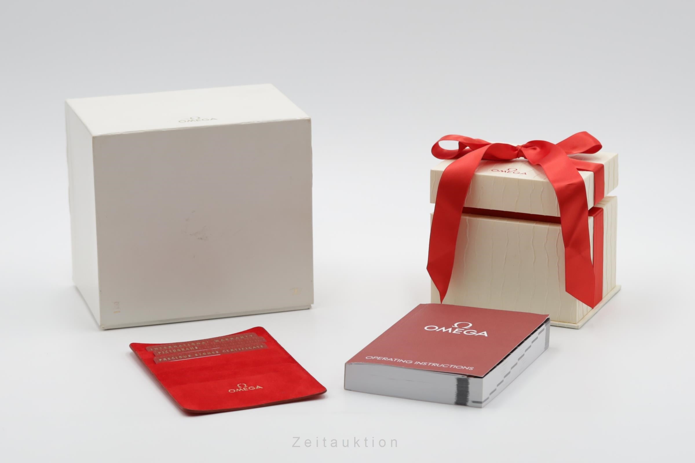 Omega Constellation Diamond Dial Stahl Damenuhr Ref. 123.10.24.60.51.001 B&P [2505248]