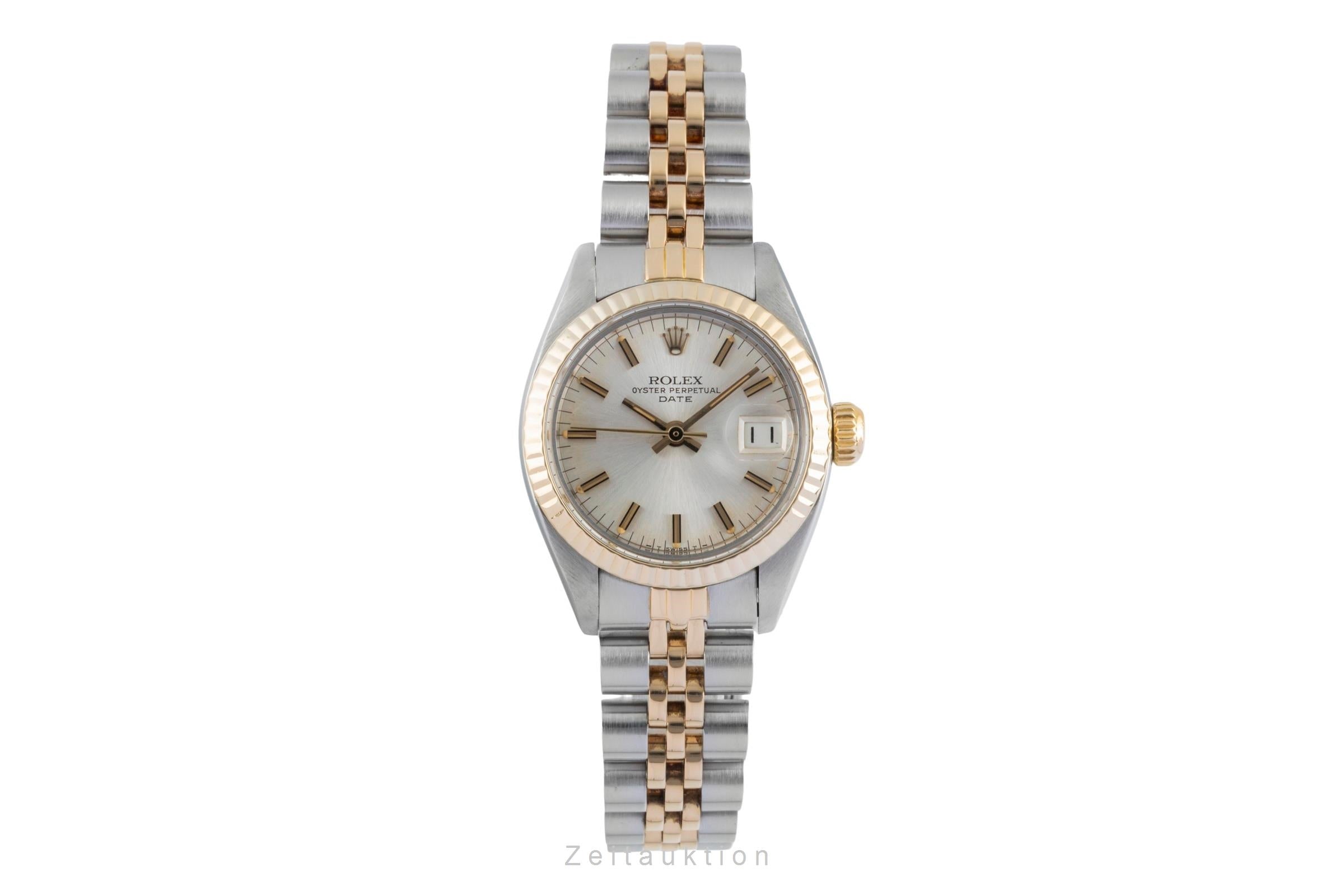 Rolex Date steel / gold automatic women's watch 6917 LP: 12500EUR  [2505249]