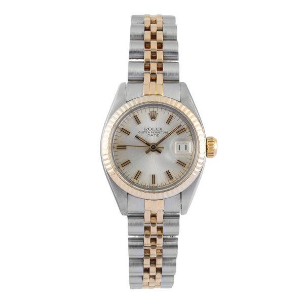 Rolex Date steel / gold automatic women's watch 6917 LP: 12500EUR  [2505249]