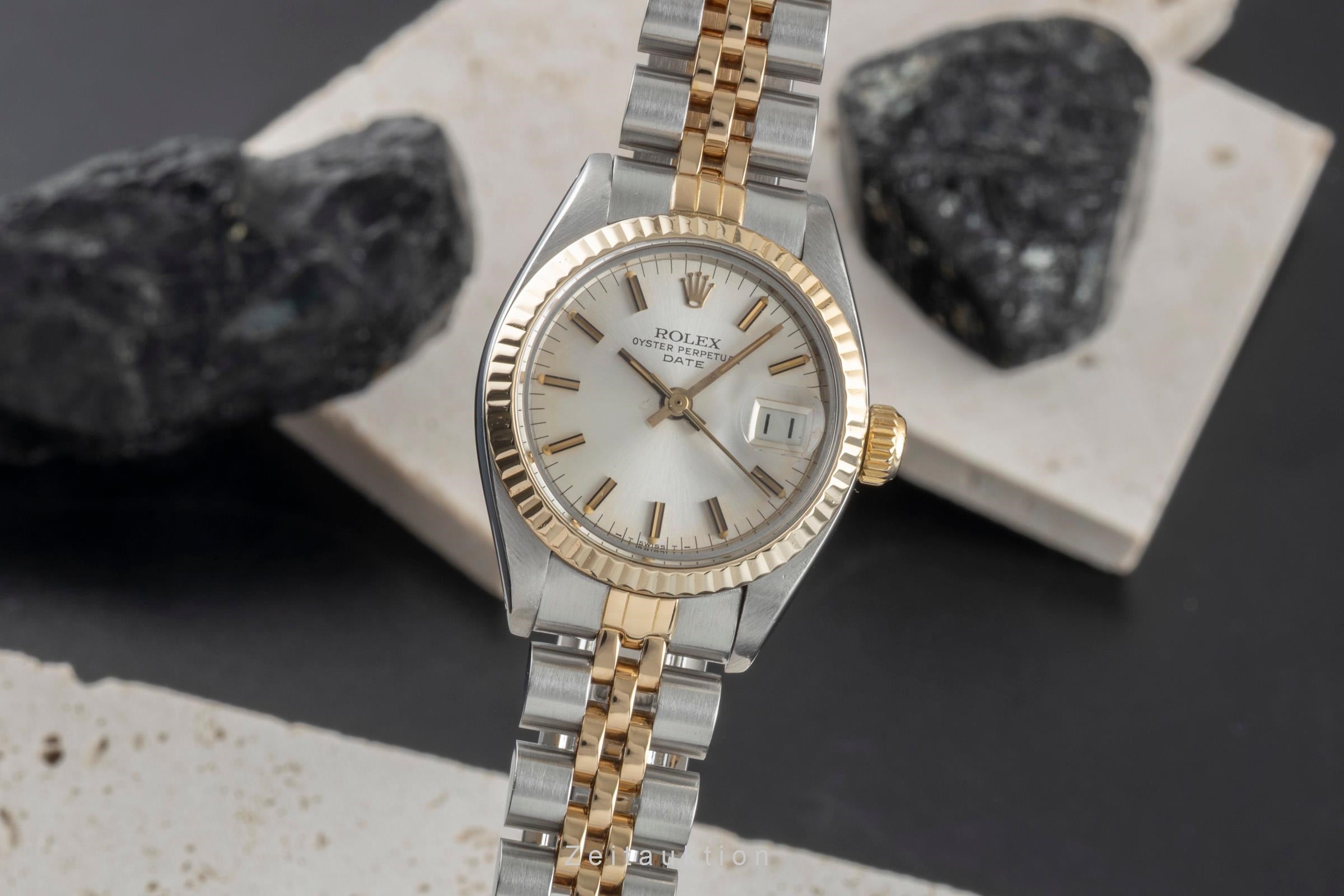 Rolex Date steel / gold automatic women's watch 6917 LP: 12500EUR  [2505249]