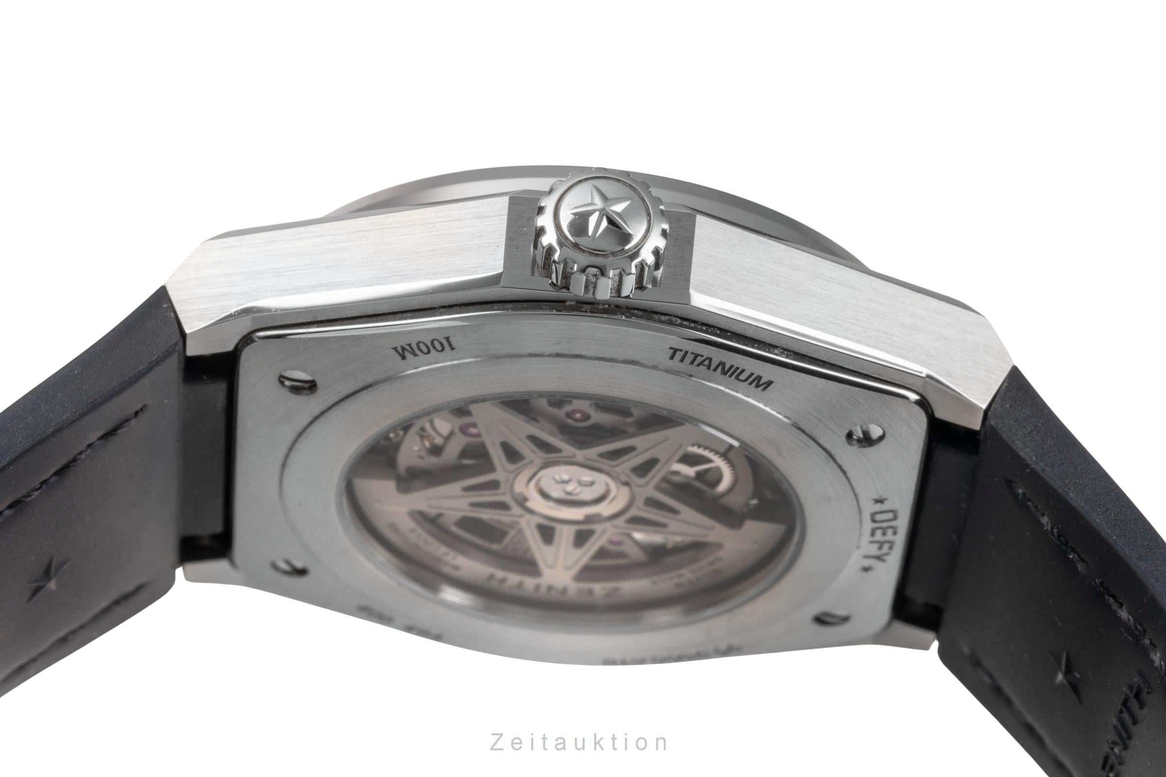 Zenith Defy Classic Titan Automatik Herrenuhr Ref. 95.9000.670/78.R584 B&P 2021 [2505254]