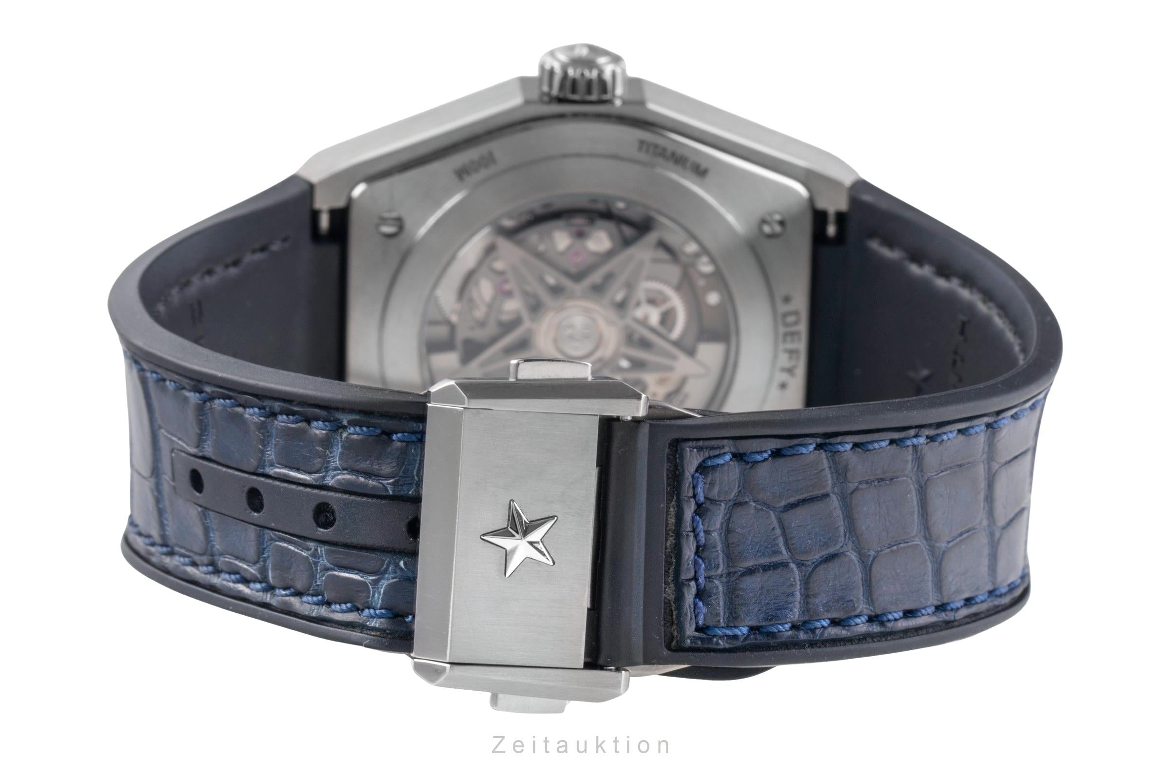 Zenith Defy Classic Titan Automatik Herrenuhr Ref. 95.9000.670/78.R584 B&P 2021 [2505254]