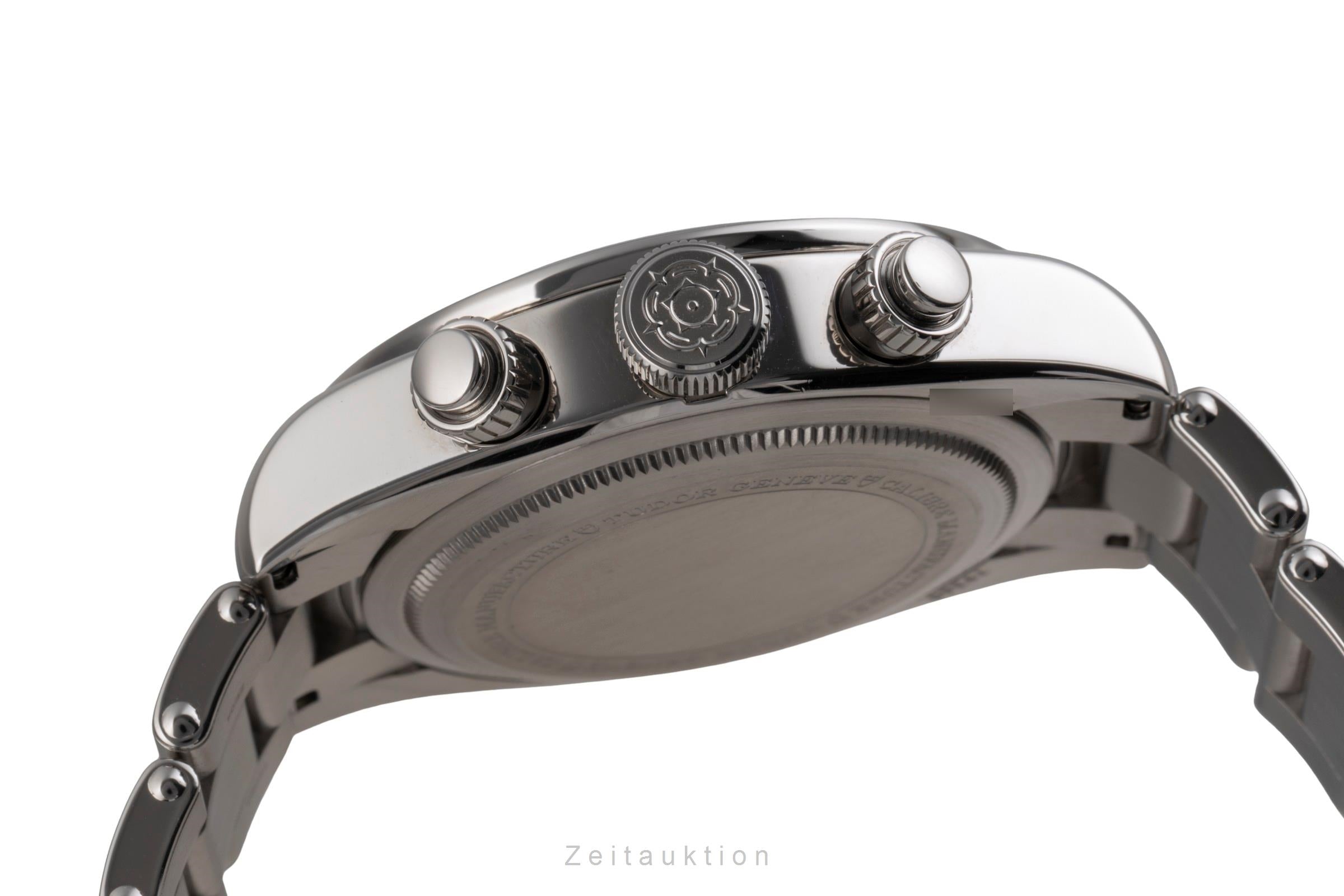 Tudor Heritage Black Bay chronographe acier automatique montre pour hommes 79360N  [2505255]