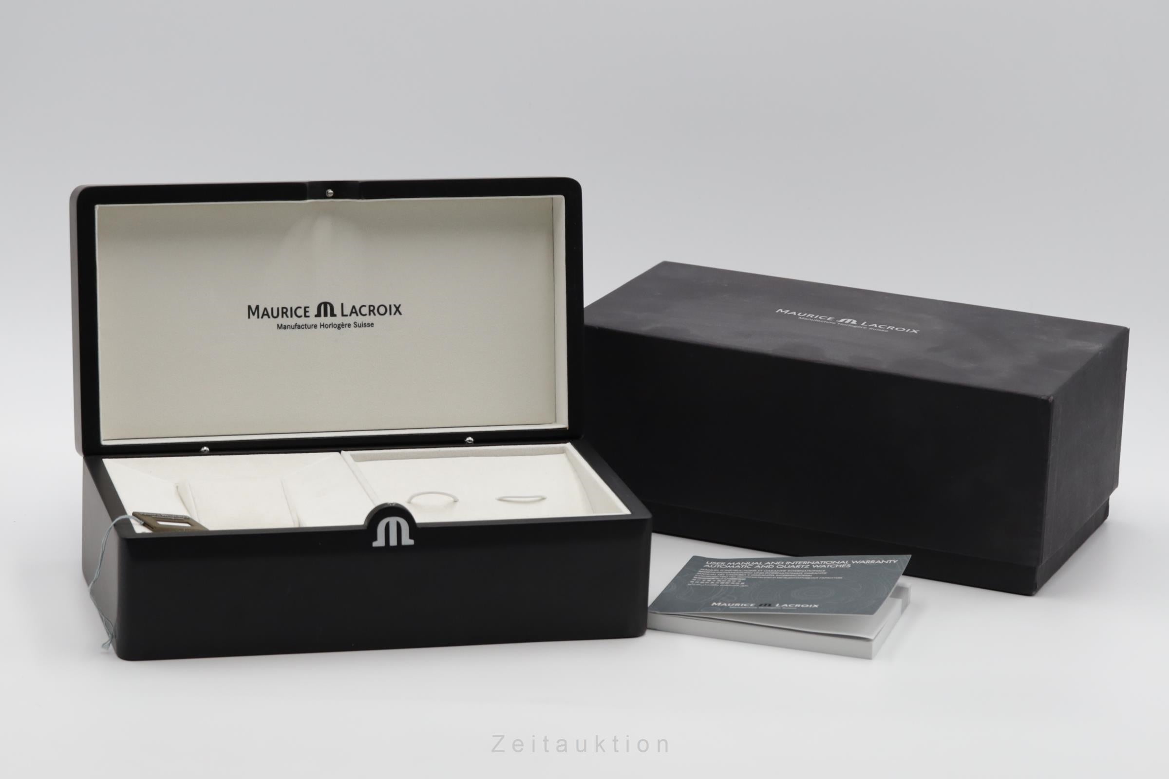 Maurice Lacroix Aikon chronographe acier automatique montre pour hommes AI6038-SS002-4301 LP: 3400EUR  [2505256]