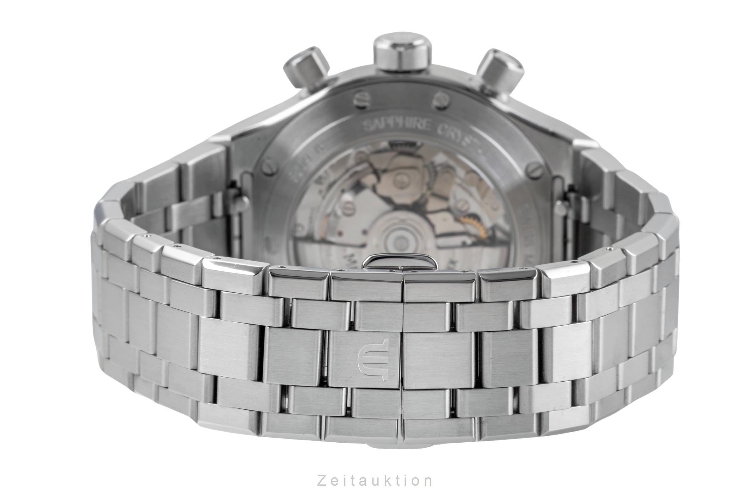 Maurice Lacroix Aikon chronographe acier automatique montre pour hommes AI6038-SS002-4301 LP: 3400EUR  [2505256]