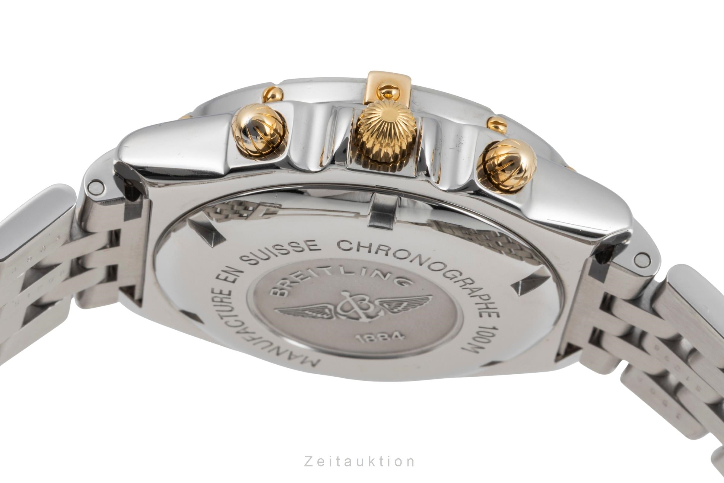 Breitling Crosswind chronograph steel / gold automatic Kal. B13