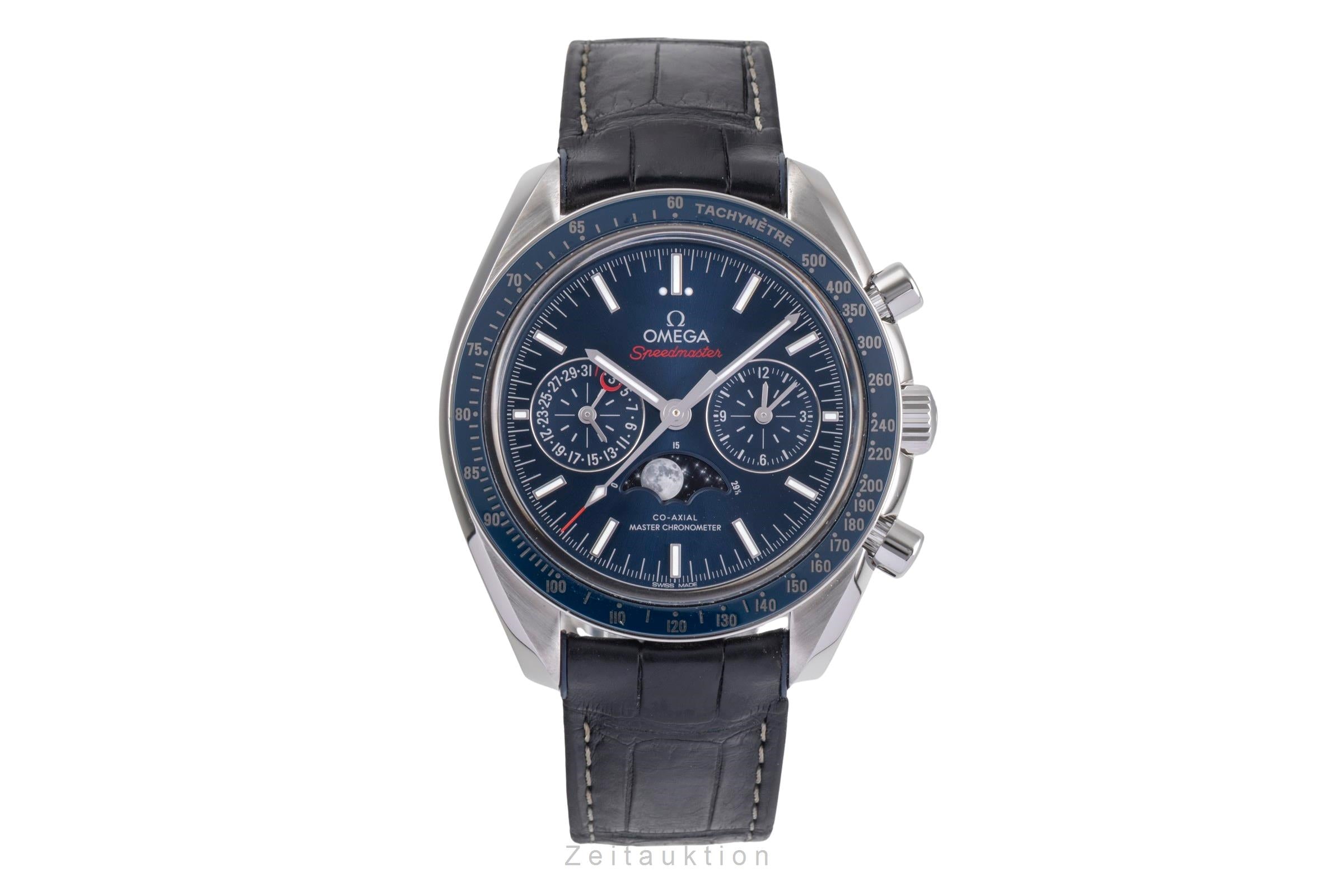 Omega Speedmaster chronograph steel automatic men's watch 304.33.44.52.03.001 LP: 12200EUR  [2505261]