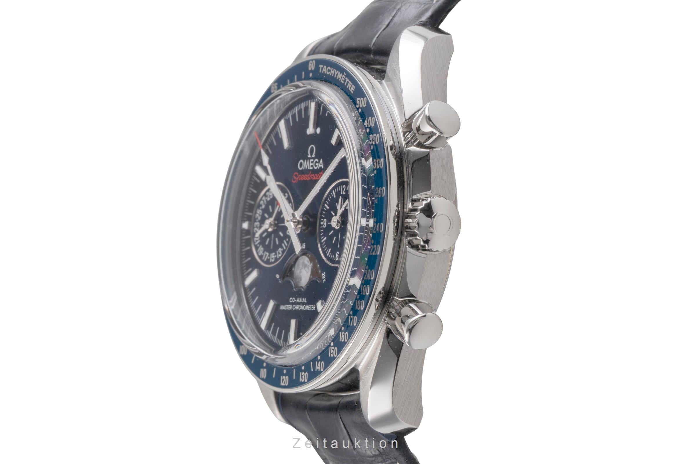 Omega Speedmaster chronograph steel automatic men's watch 304.33.44.52.03.001 LP: 12200EUR  [2505261]