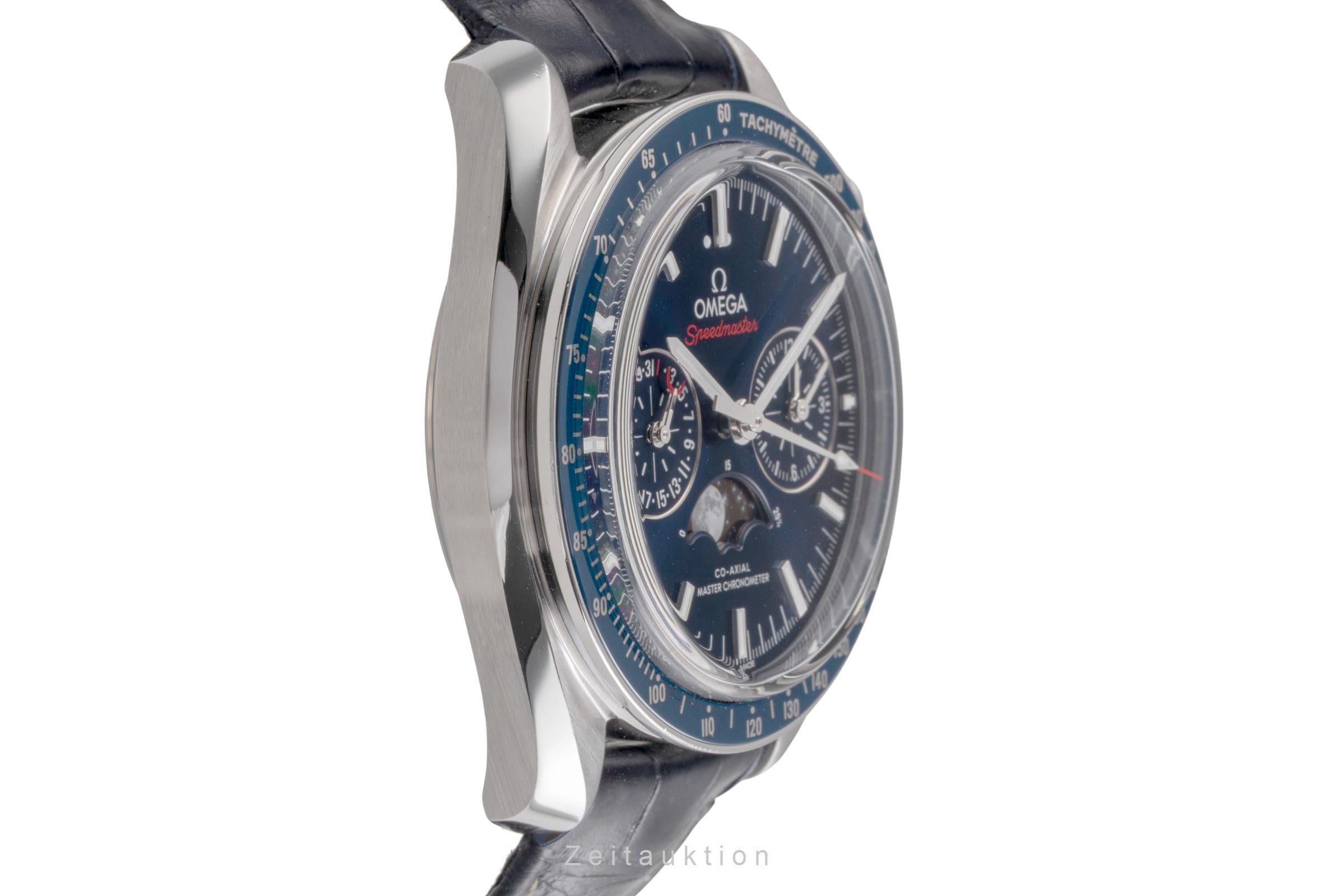 Omega Speedmaster chronograph steel automatic men's watch 304.33.44.52.03.001 LP: 12200EUR  [2505261]