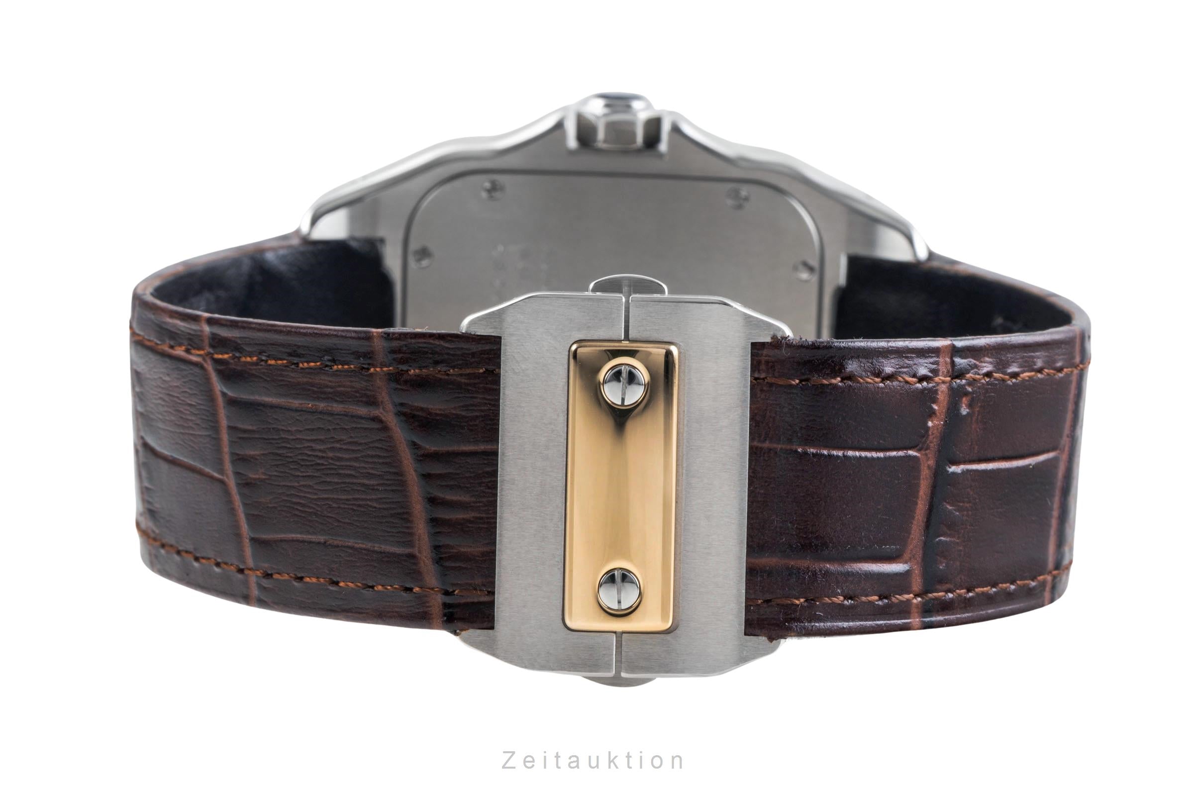 Cartier Santos 100 acier / or  automatique montre pour hommes W20077X7  [2505262]