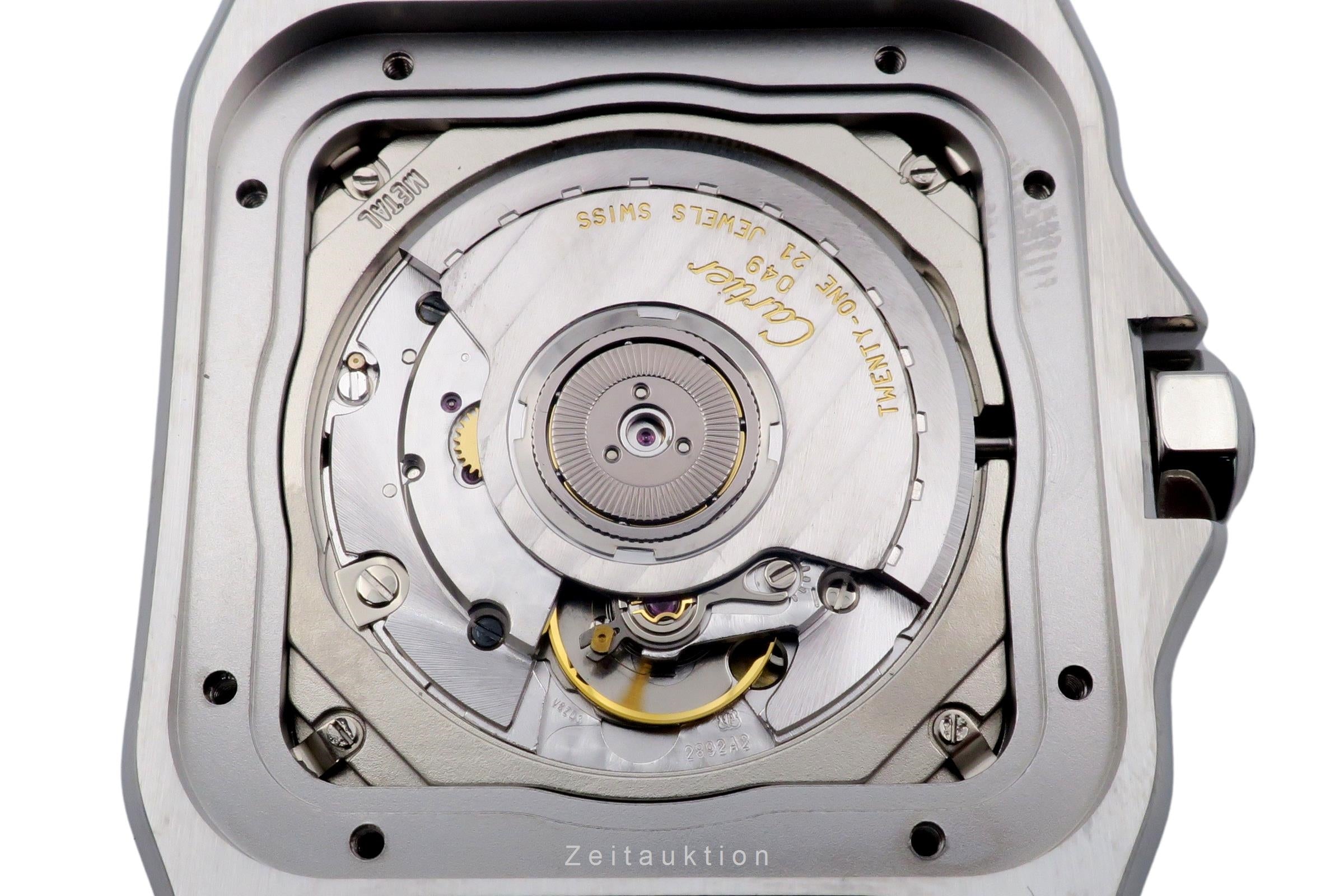 Cartier Santos 100 acier / or  automatique montre pour hommes W20077X7  [2505262]