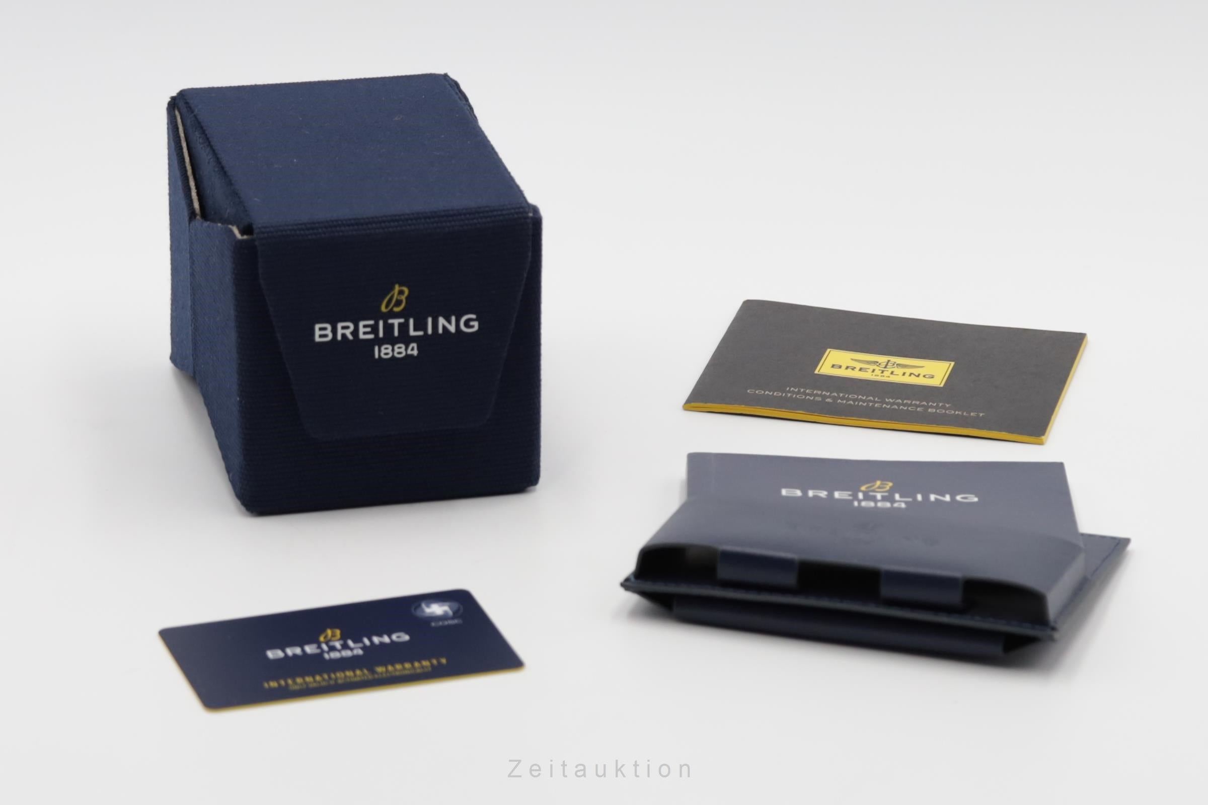 Breitling Avenger II GMT 45 Automatik Edelstahl Herrenuhr Ref. A32395 B&P [2505264]