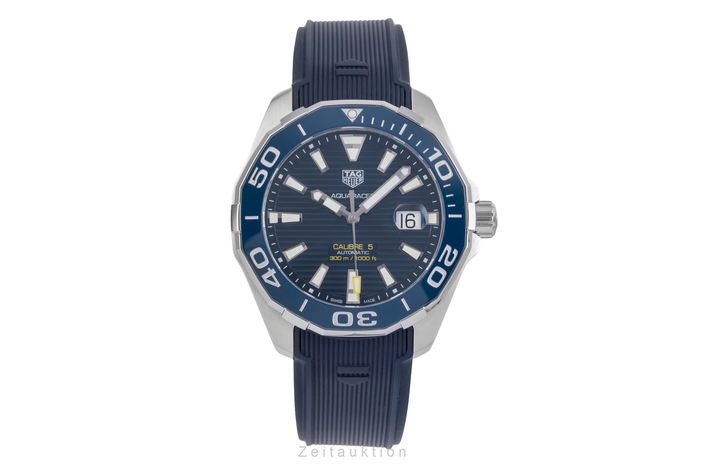 Tag Heuer Aquaracer steel automatic men's watch WAY201B-0  [2505265]