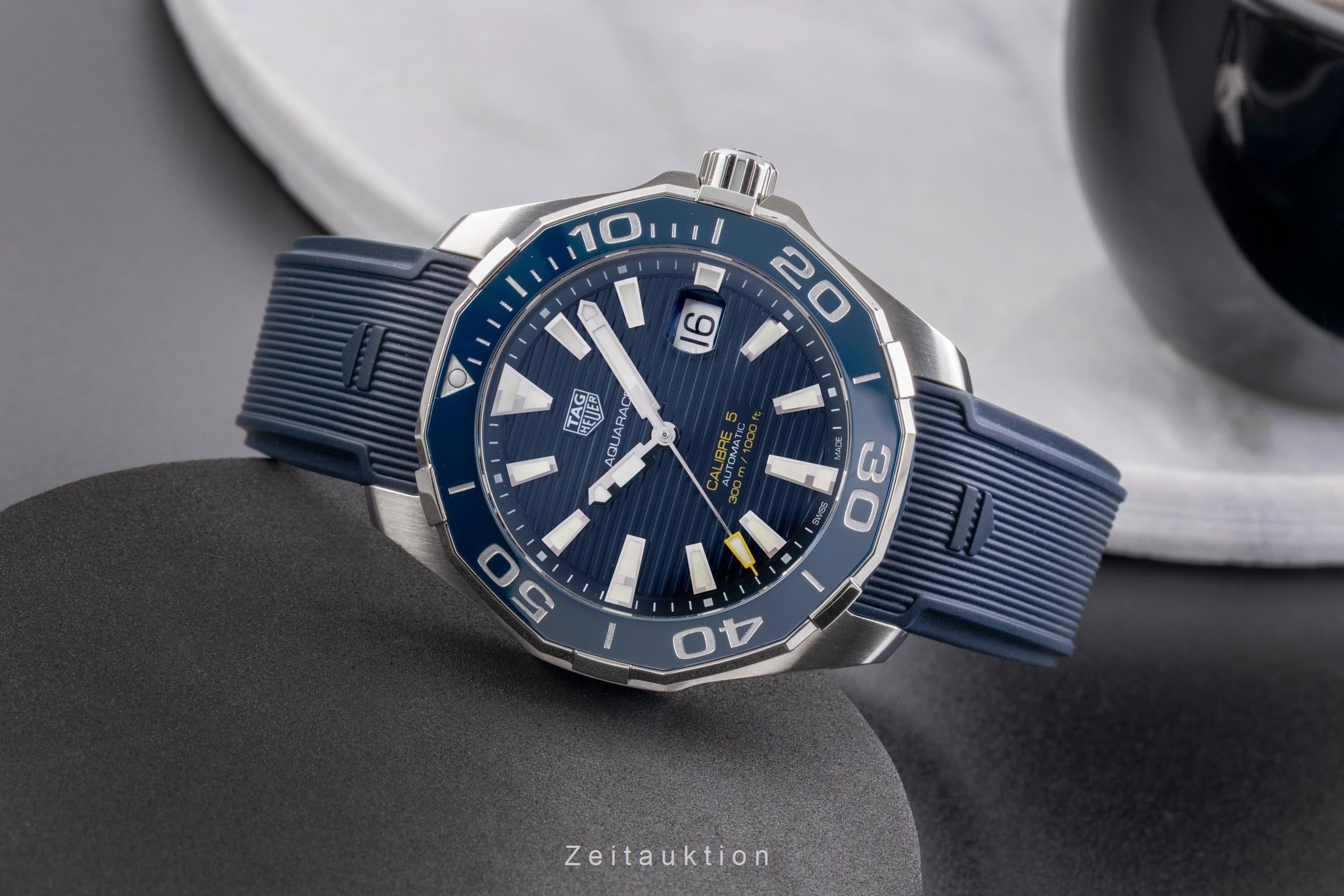 Tag Heuer Aquaracer steel automatic men's watch WAY201B-0  [2505265]