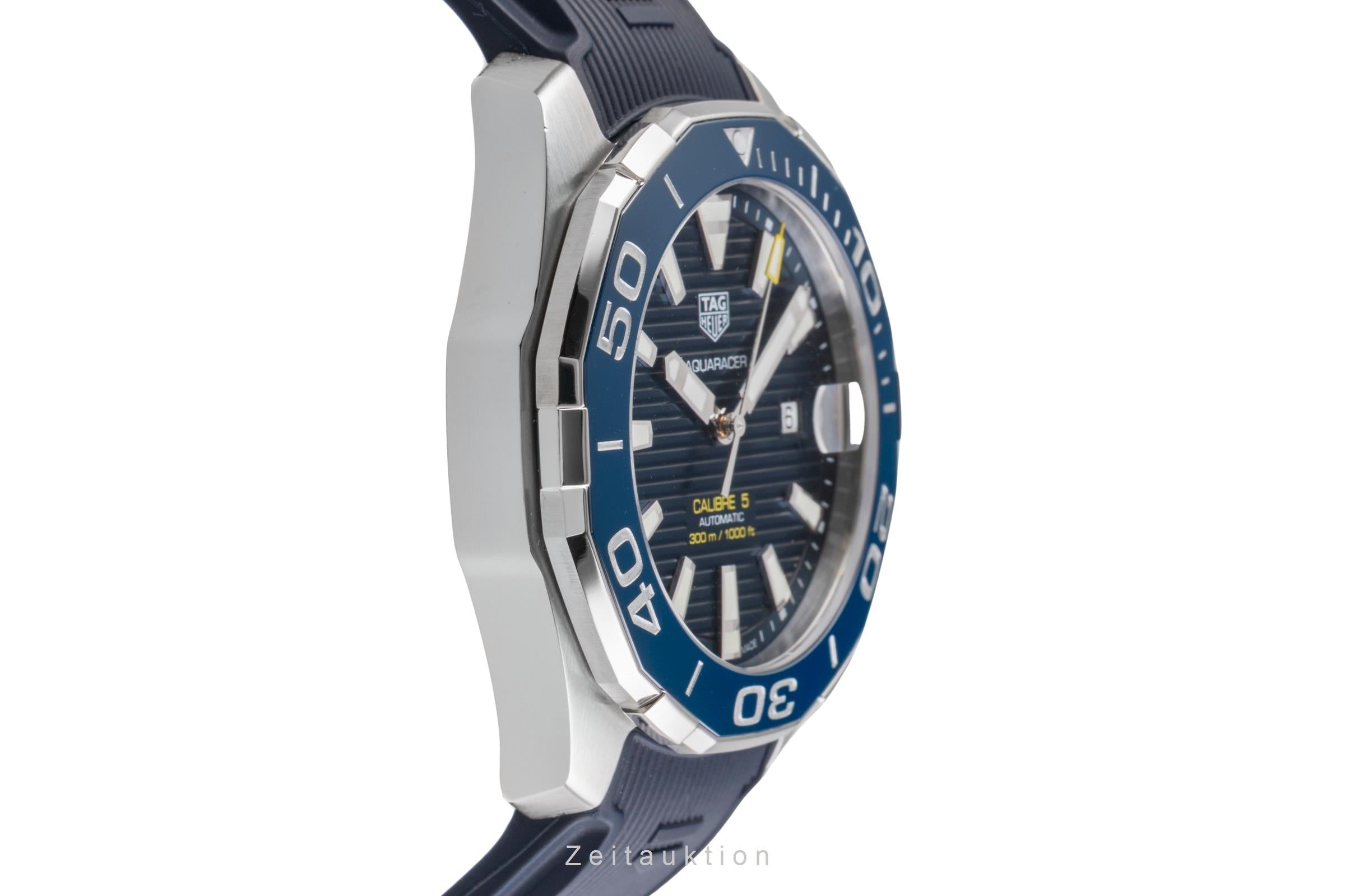 Tag Heuer Aquaracer steel automatic men's watch WAY201B-0  [2505265]