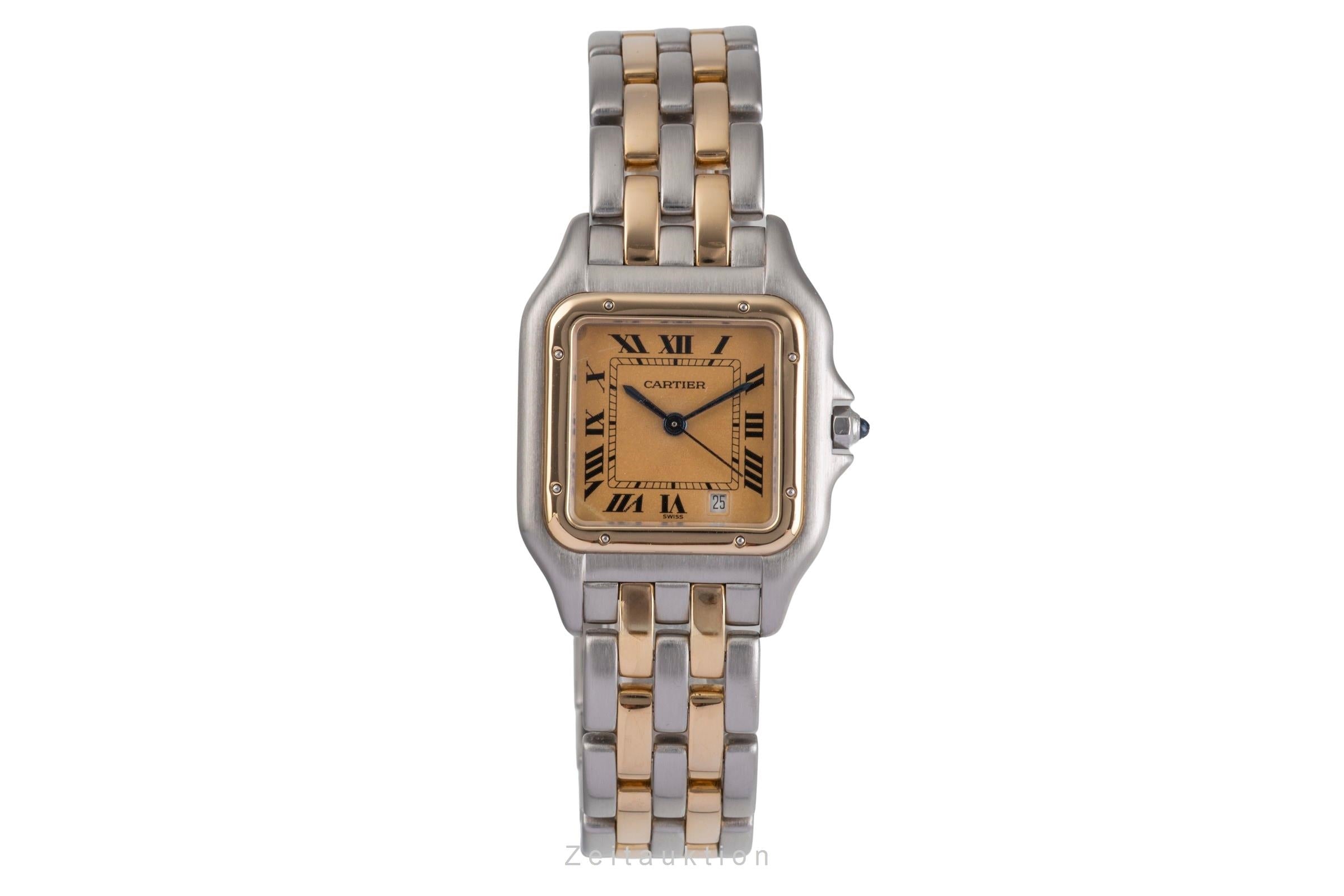 Cartier Panthere acciaio / oro quarzo orologio da donna 83083242  [2505266]