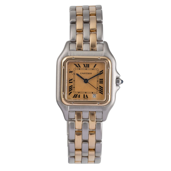Cartier Panthere acciaio / oro quarzo orologio da donna 83083242  [2505266]