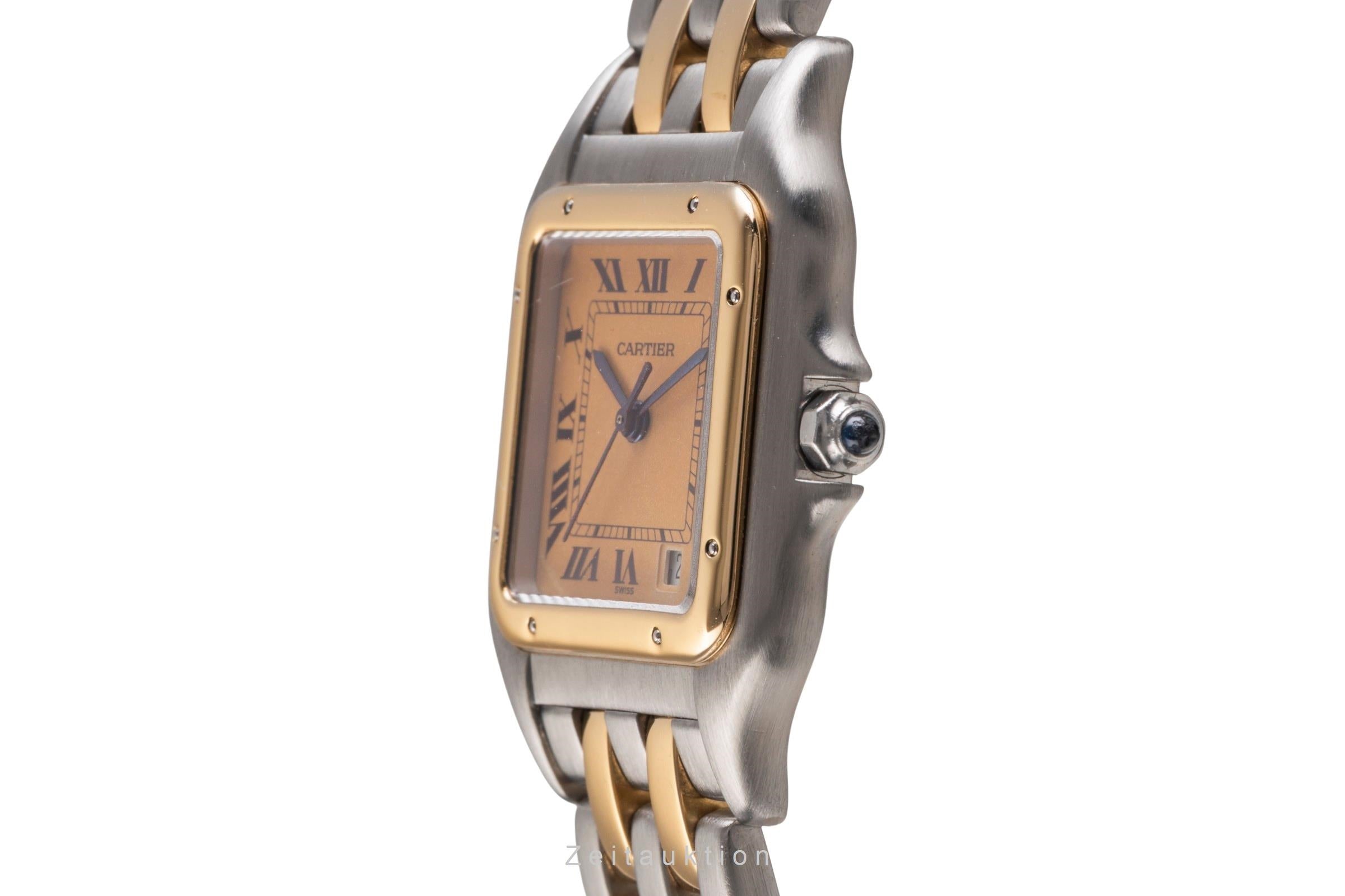 Cartier Panthere acciaio / oro quarzo orologio da donna 83083242  [2505266]