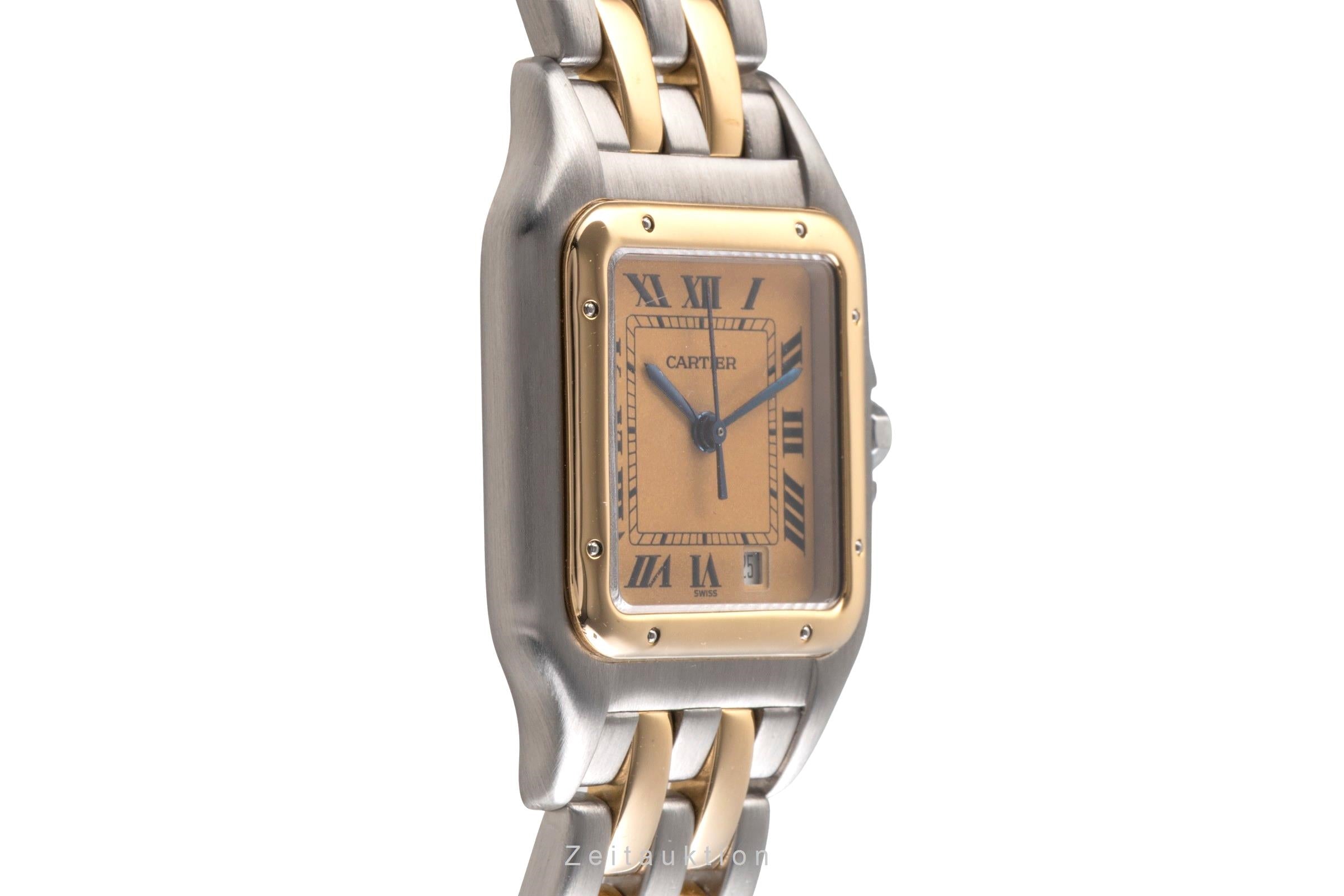 Cartier Panthere acciaio / oro quarzo orologio da donna 83083242  [2505266]