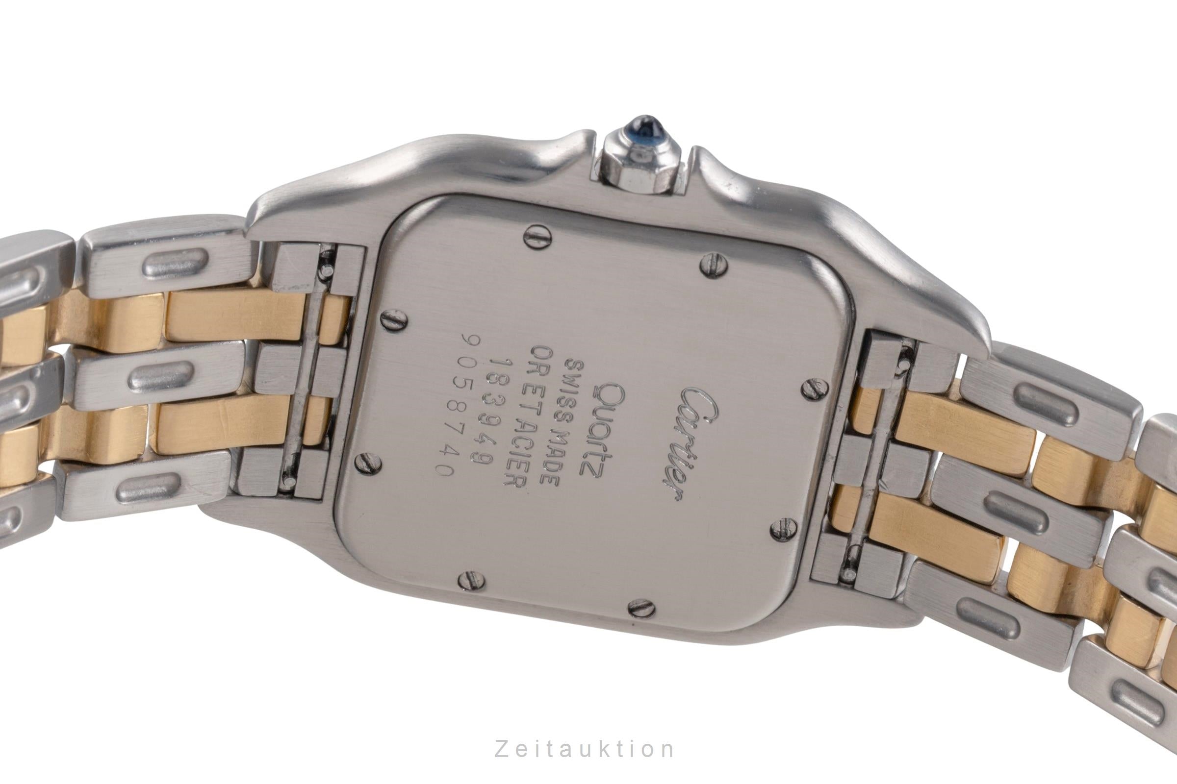 Cartier Panthere acciaio / oro quarzo orologio da donna 83083242  [2505266]