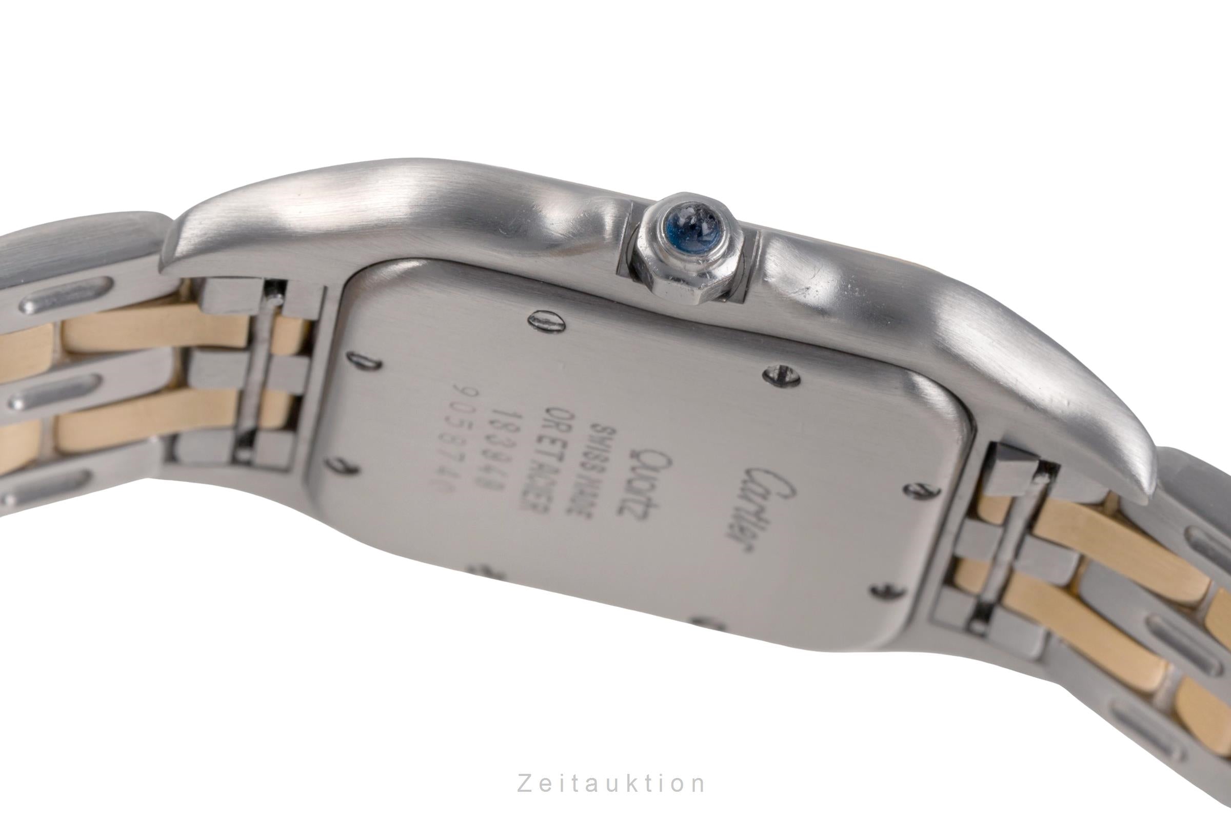 Cartier Panthere acciaio / oro quarzo orologio da donna 83083242  [2505266]