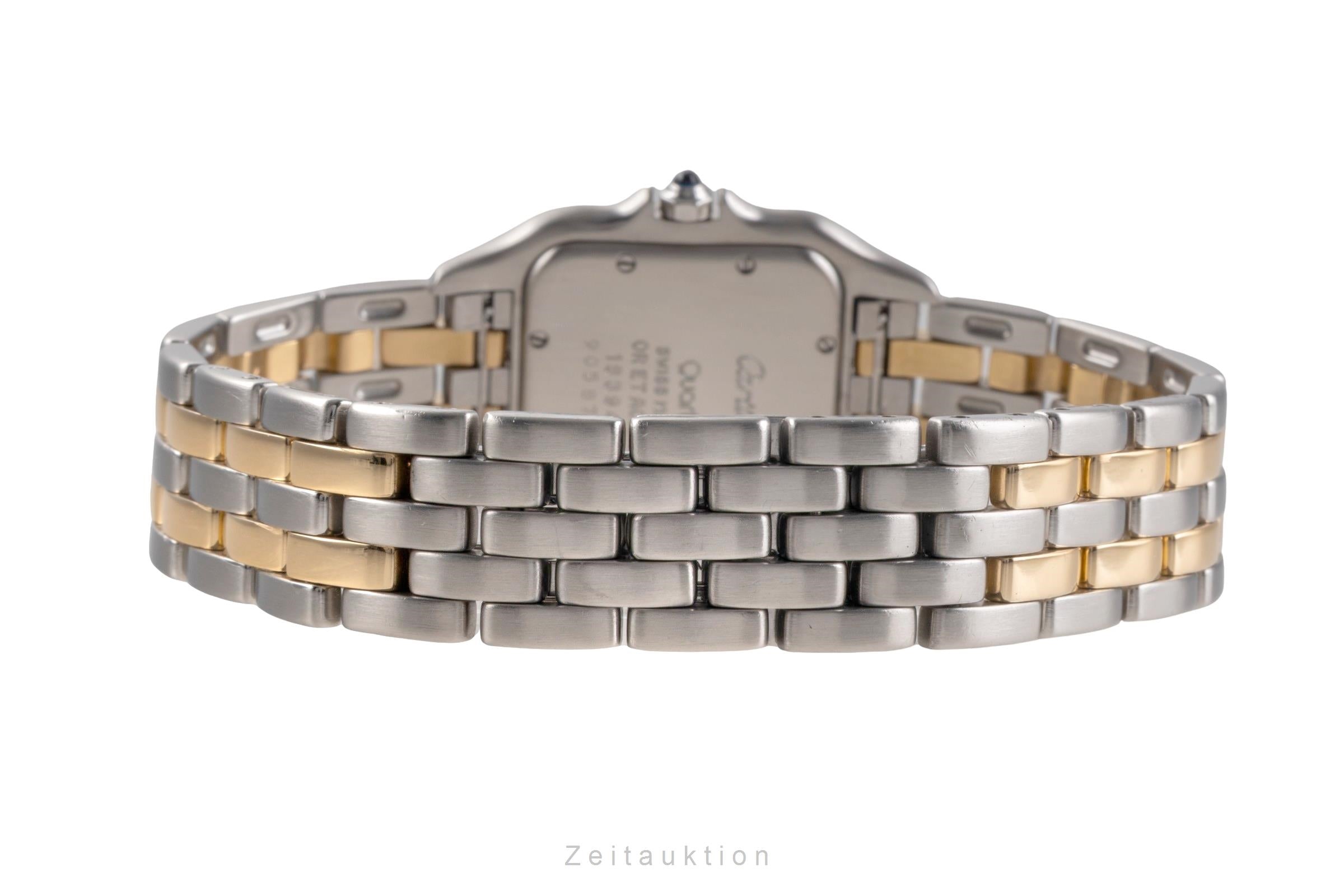 Cartier Panthere acciaio / oro quarzo orologio da donna 83083242  [2505266]