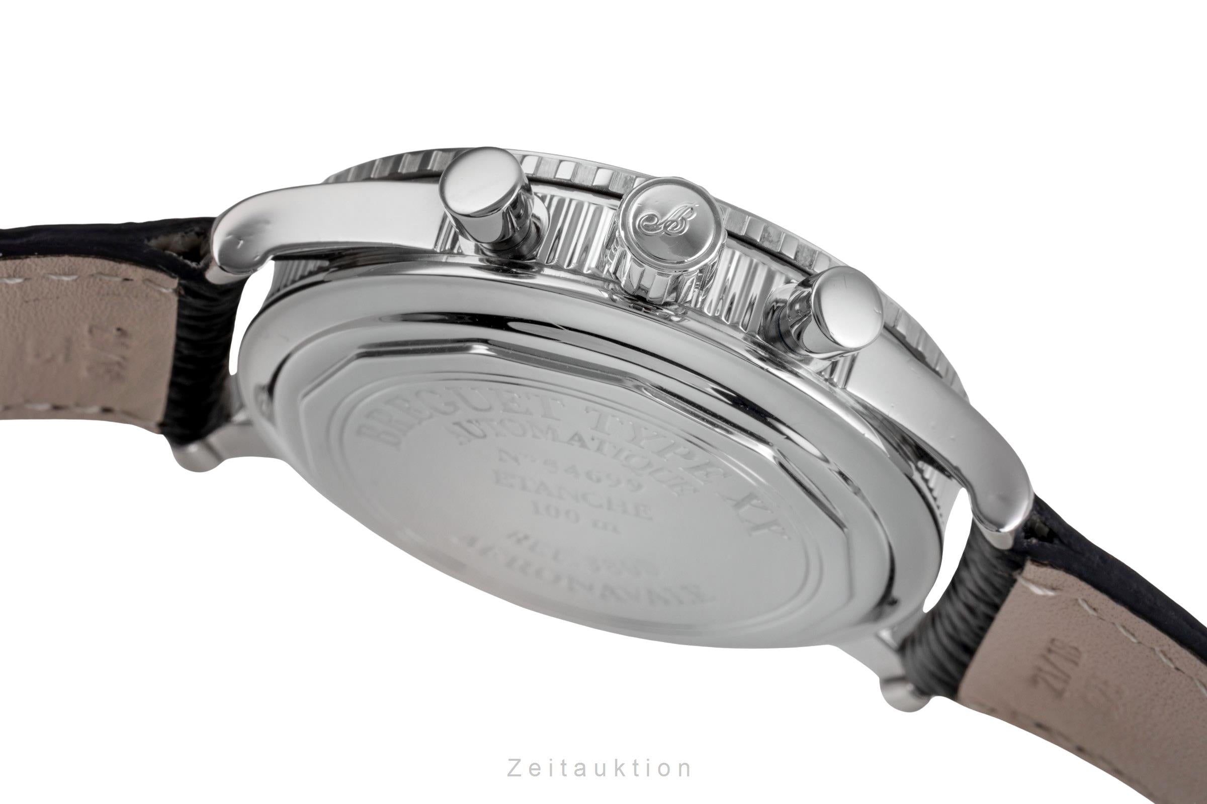 Breguet Type XX chronograph steel automatic Kal. 582 Ref. 3800