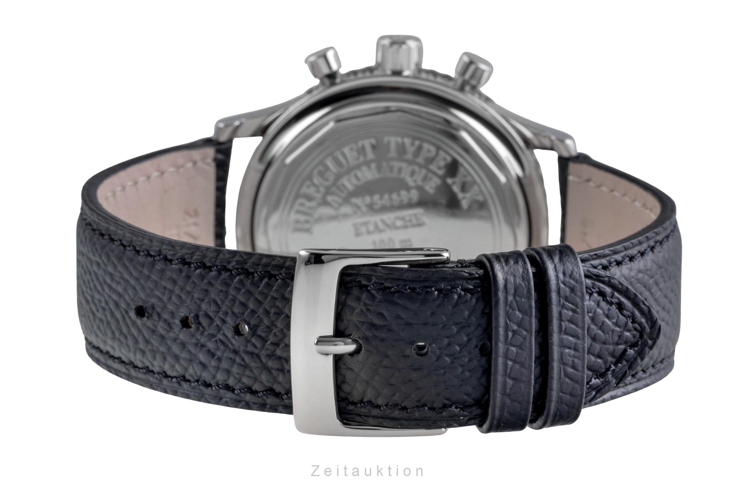 Breguet Type XX chronographe acier automatique montre pour hommes 3800  [2505267]