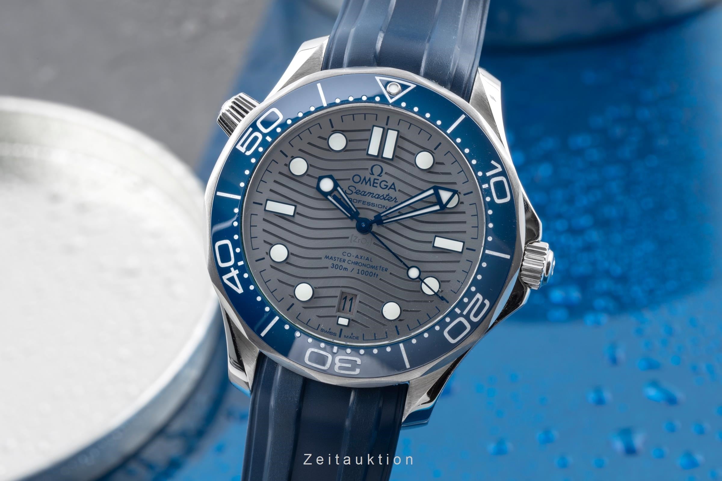 Omega Seamaster steel automatic men's watch 210.32.42.20.06.001 LP: 6100EUR  [2505268]