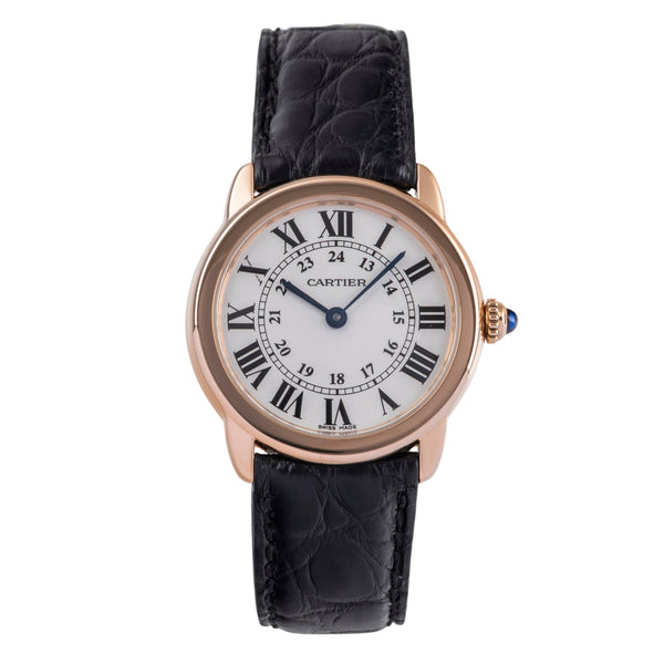 Cartier Ronde Solo acier / or  quartz unisexe W6701007 LP: 9950EUR  [2505272]