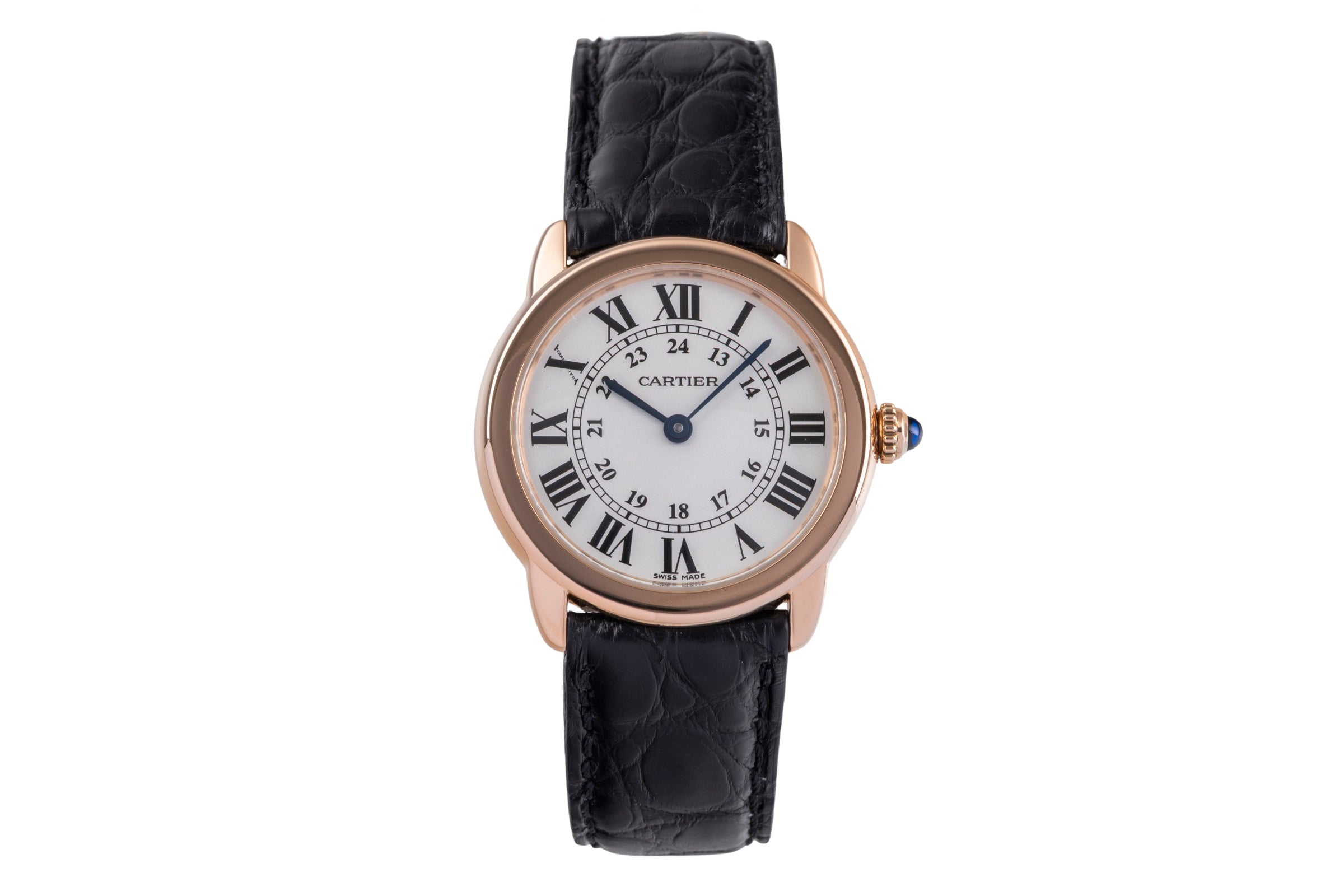 Cartier Ronde Solo acier / or  quartz unisexe W6701007 LP: 9950EUR  [2505272]